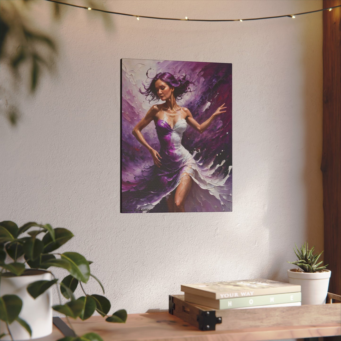 Zilyana Print Canvas