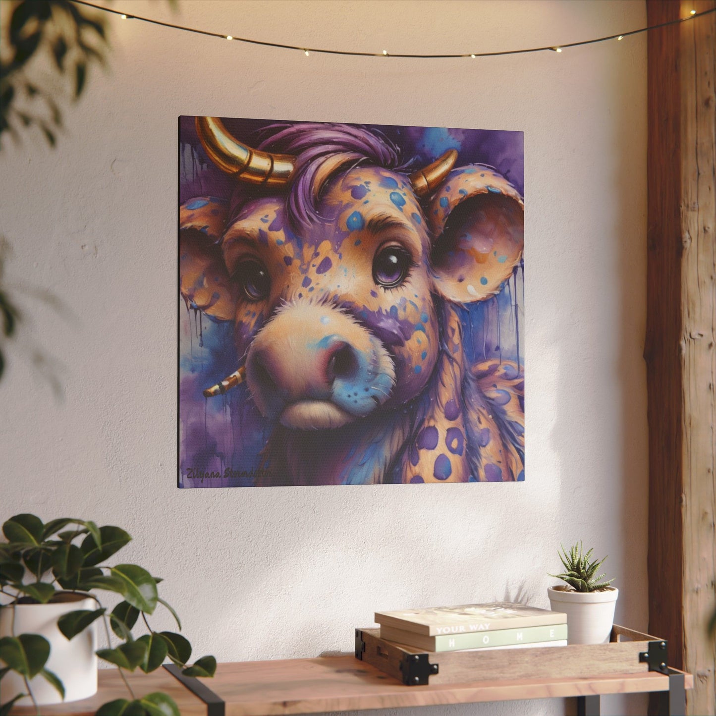 Zilyana Print Canvas