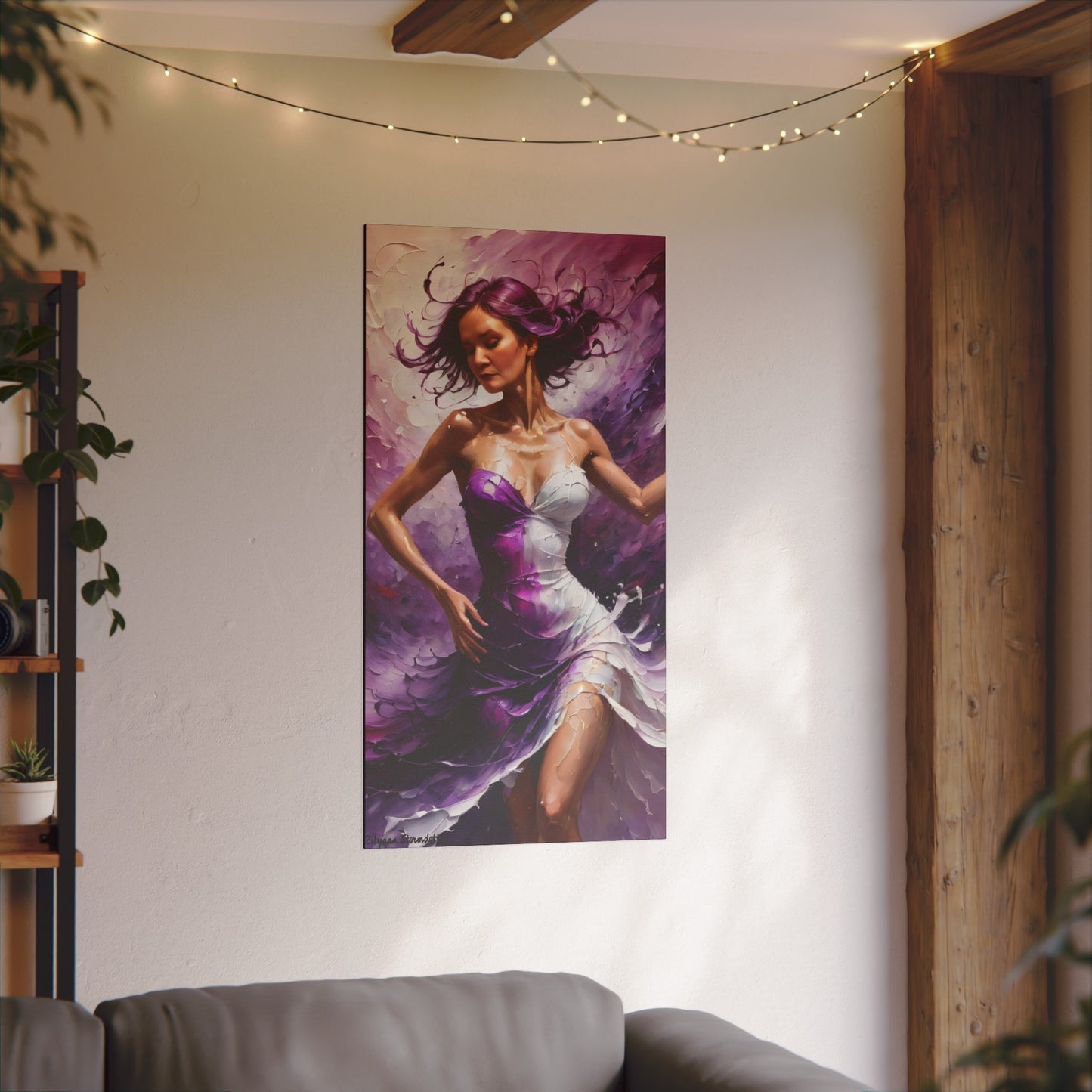 Zilyana Print Canvas