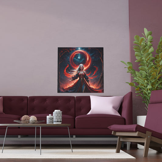 Indoor and Outdoor Silk Posters (Square 29)