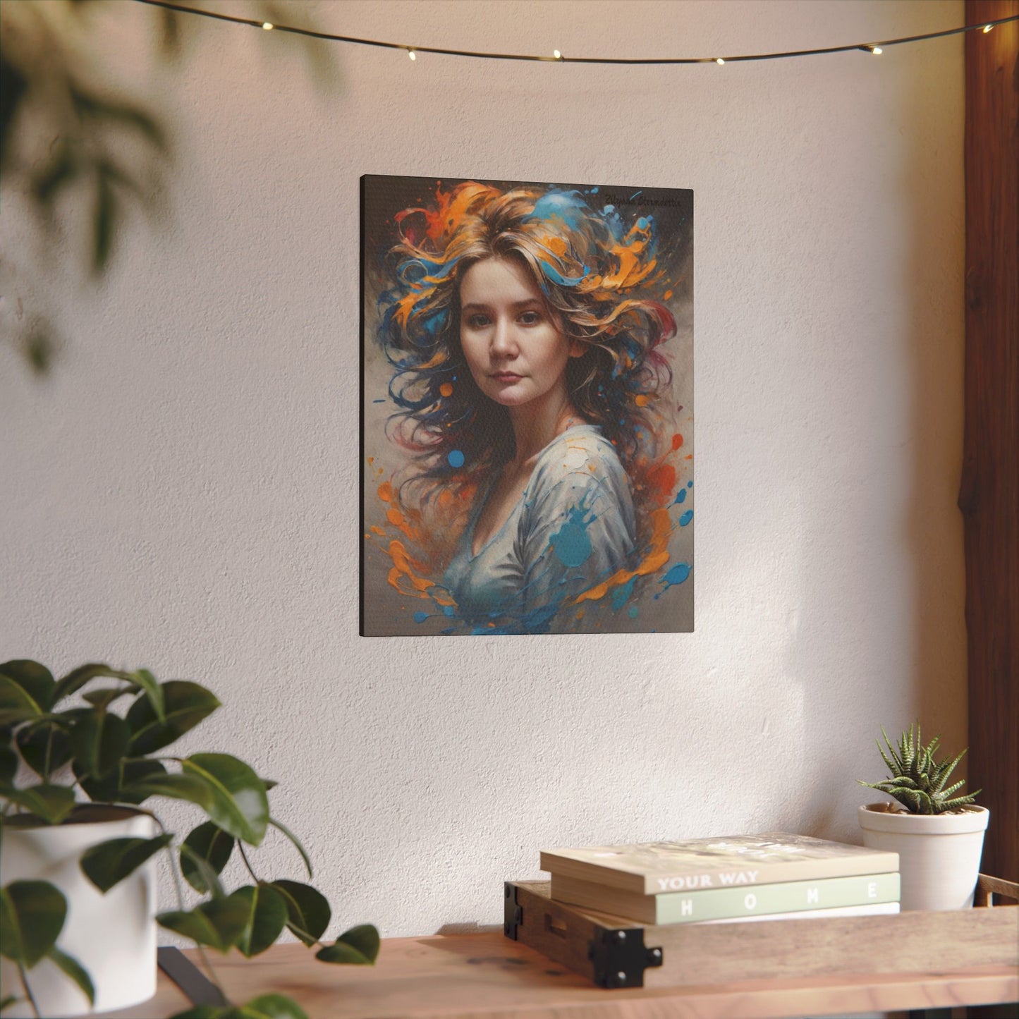 Zilyana Print Canvas