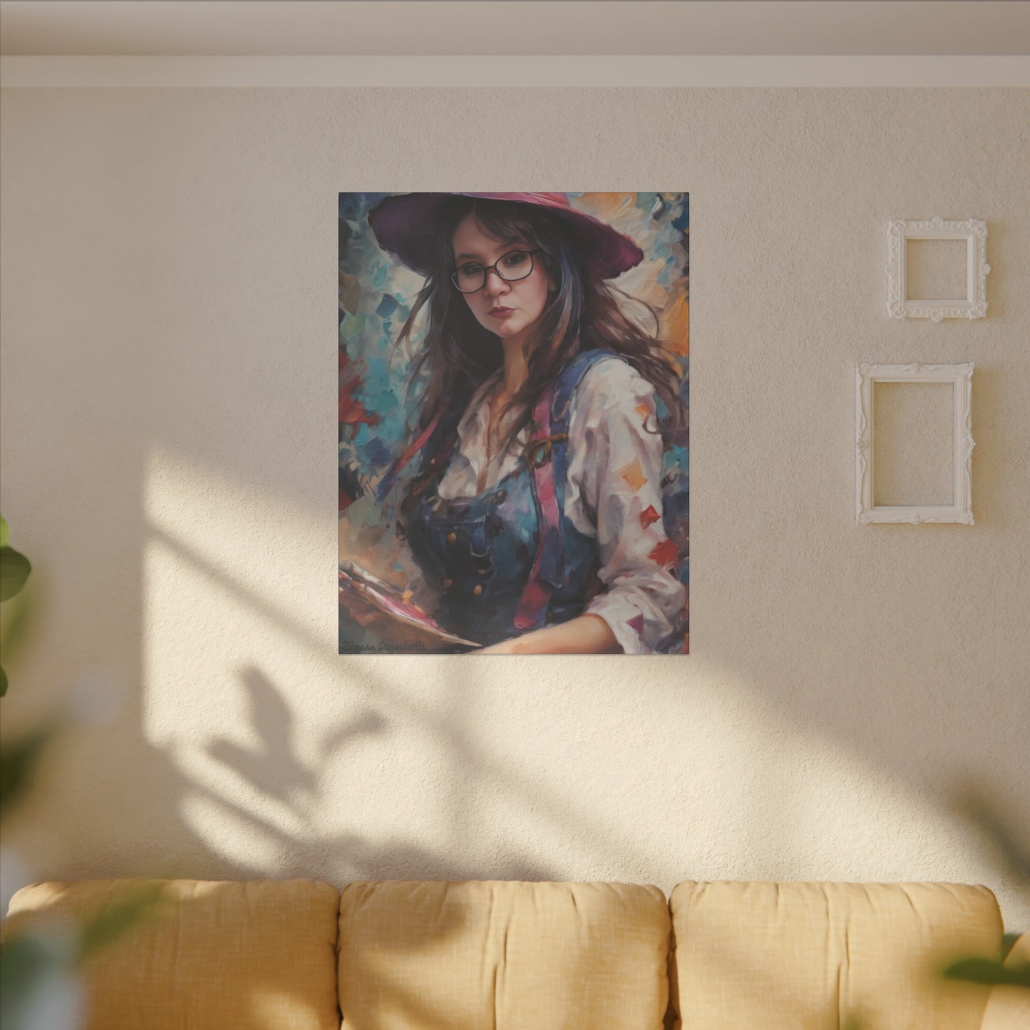 Zilyana Print Canvas