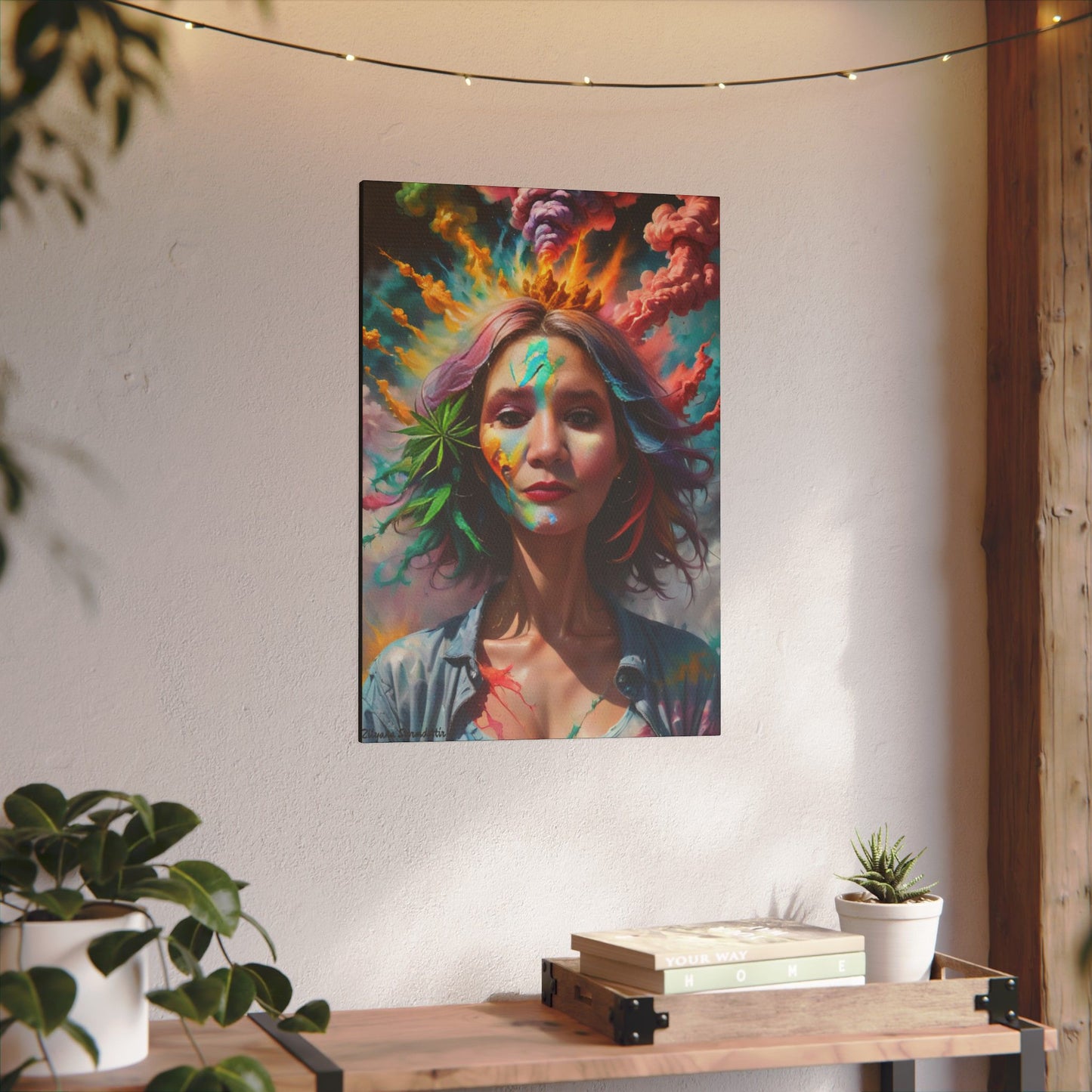 Zilyana Print Canvas (V.21)