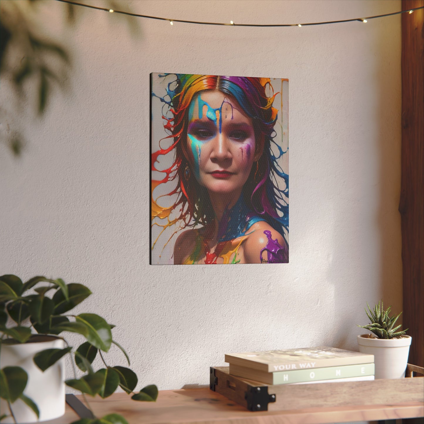 Zilyana Print Canvas