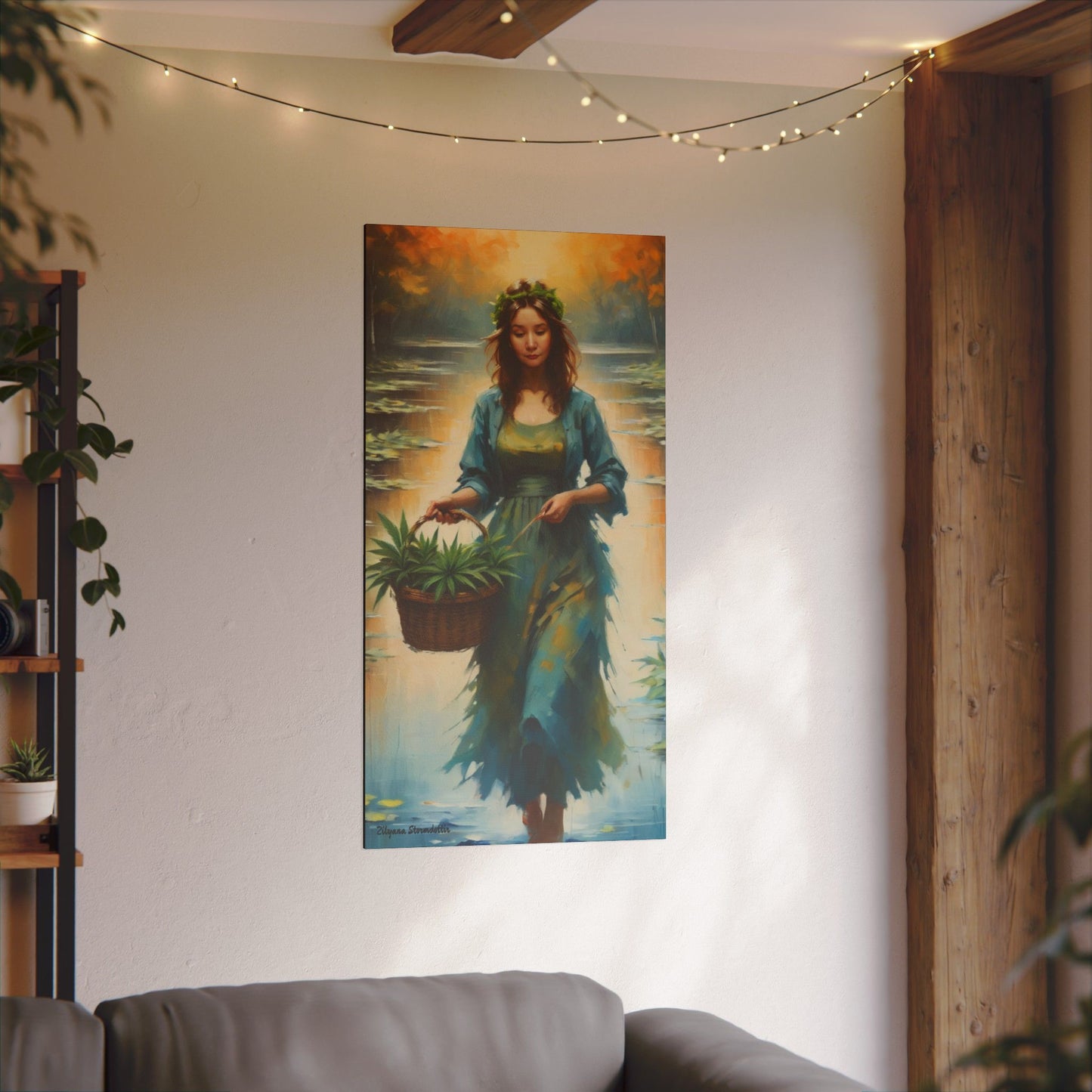 Zilyana Print Canvas