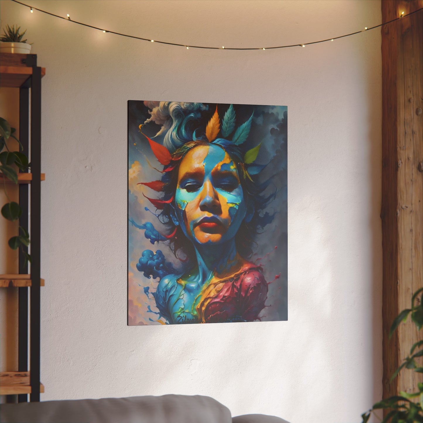 Zilyana Print Canvas