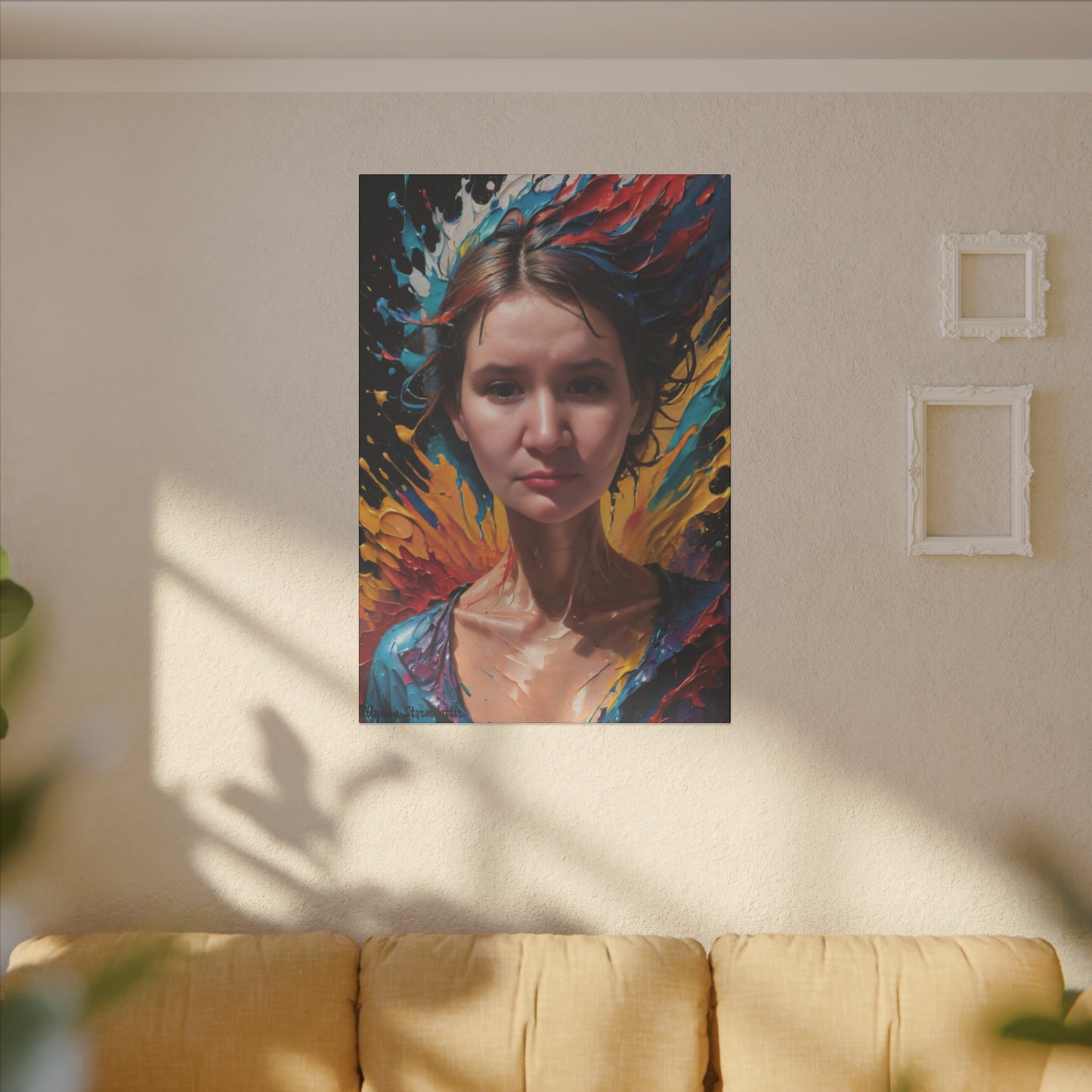 Zilyana Print Canvas