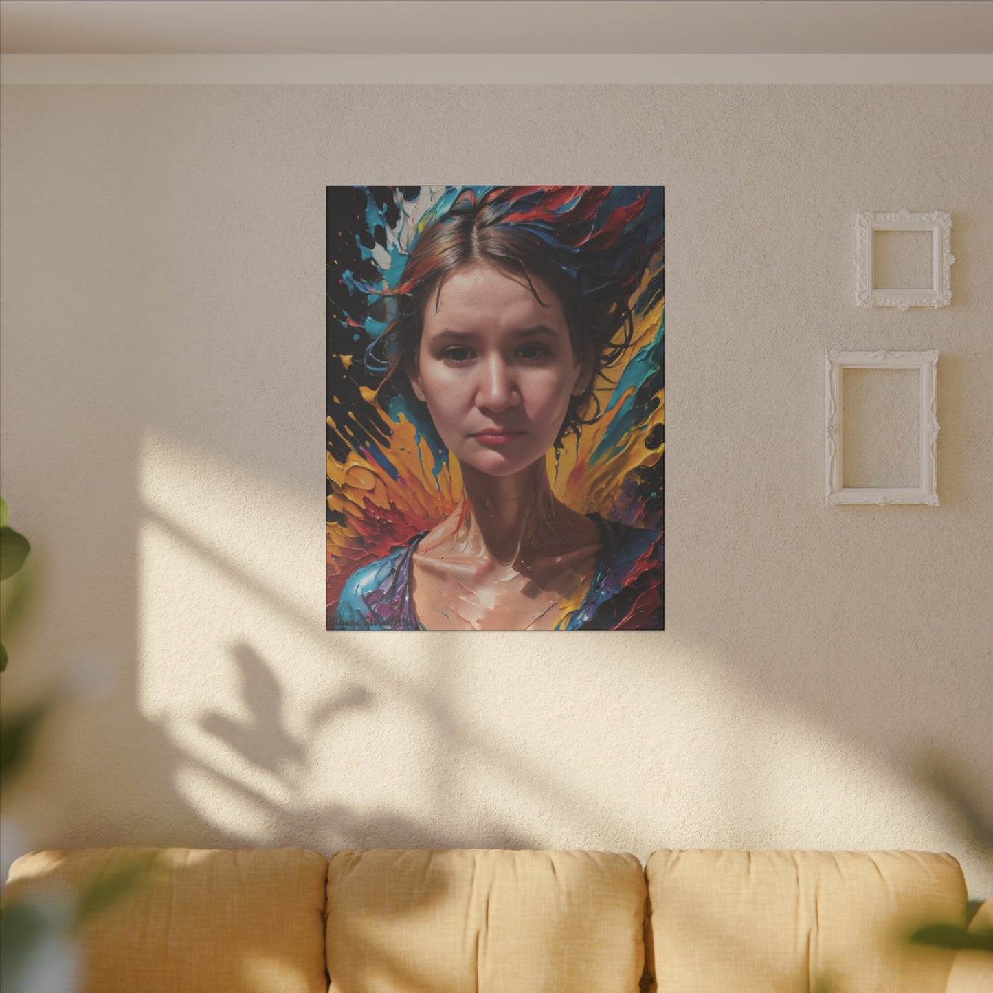 Zilyana Print Canvas