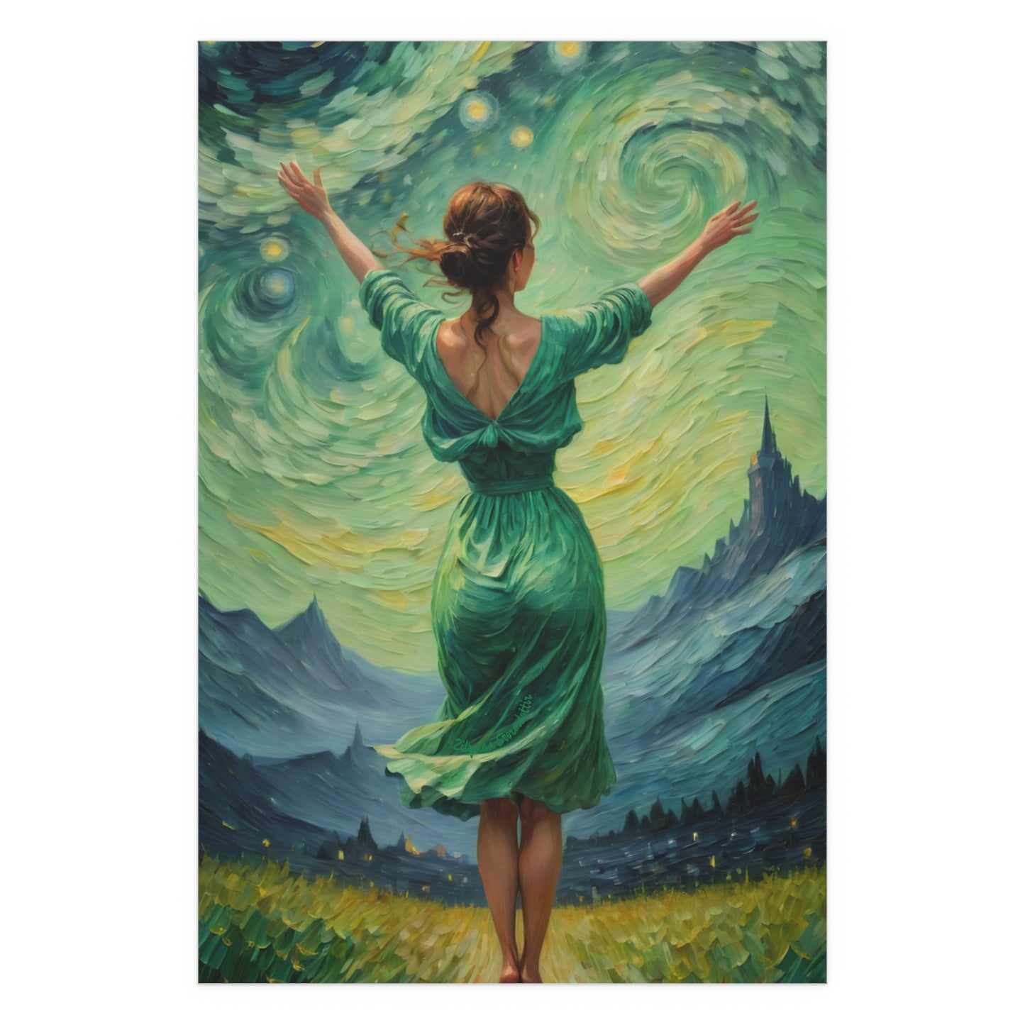 Indoor and Outdoor Silk Posters (Vertical 9)
