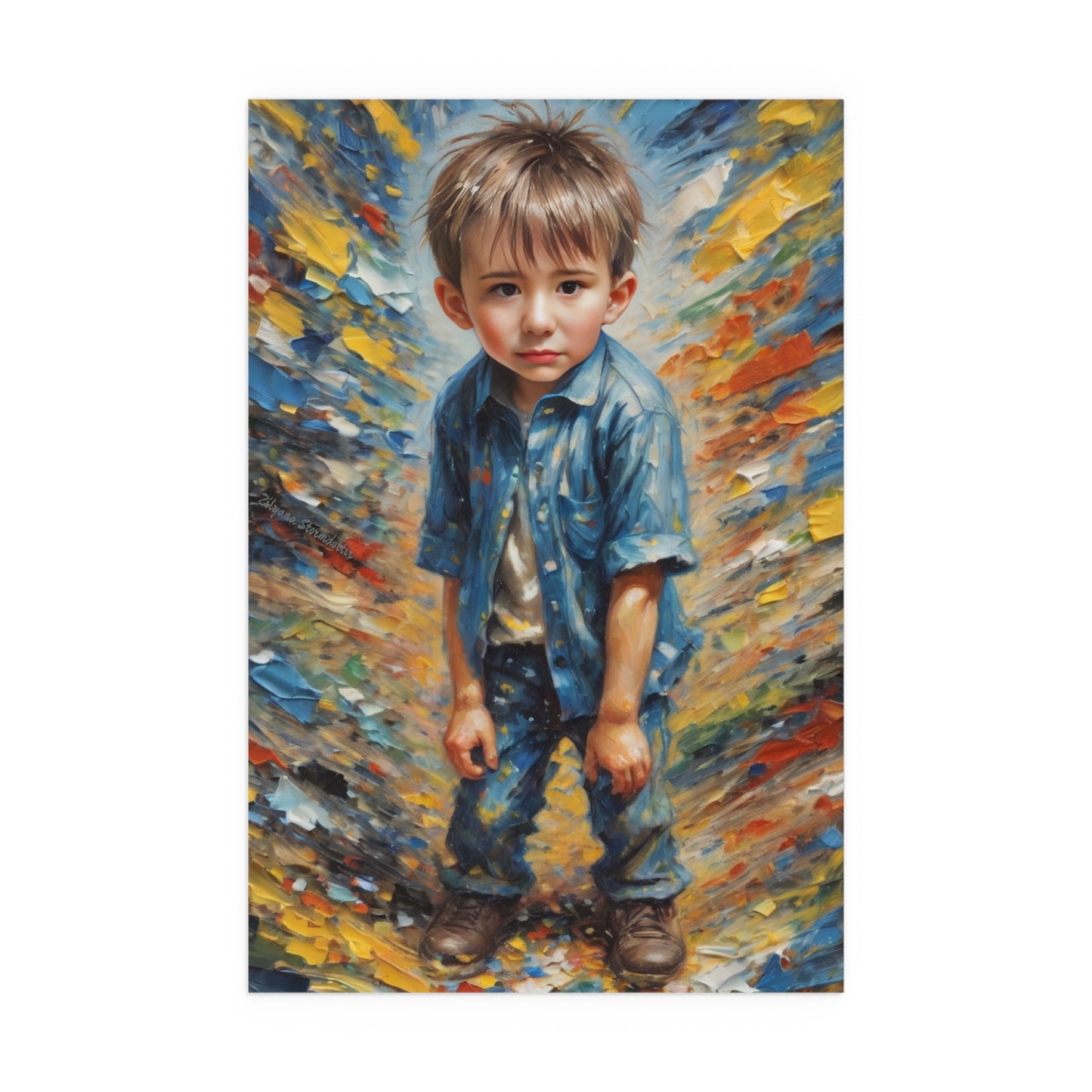 Indoor and Outdoor Silk Posters (Vertical 15)