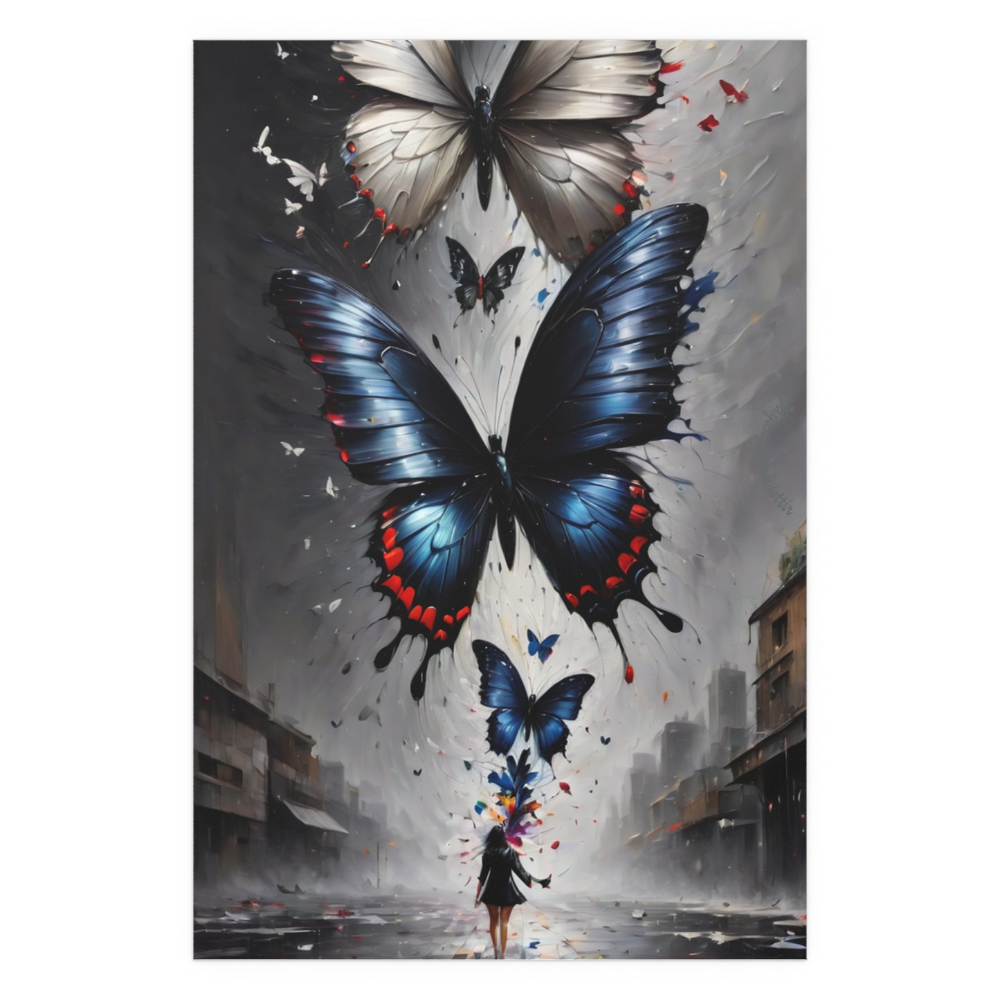 Indoor and Outdoor Silk Posters (Vertical 7)