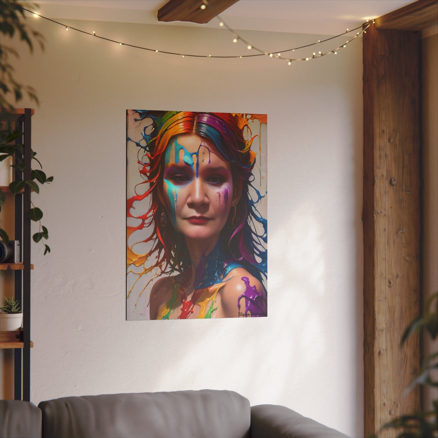 Zilyana Print Canvas