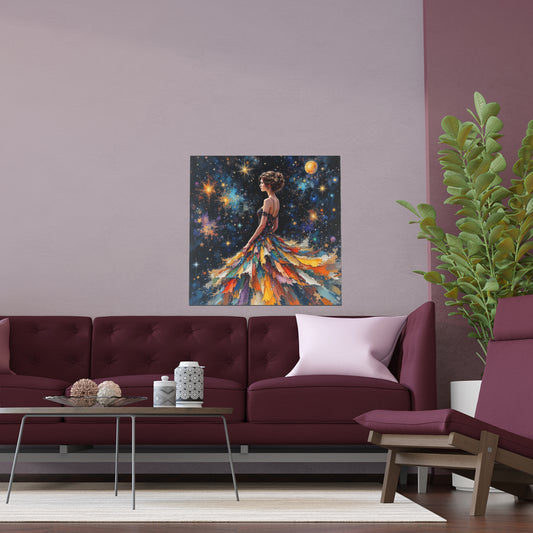 Indoor and Outdoor Silk Posters (Square 23)