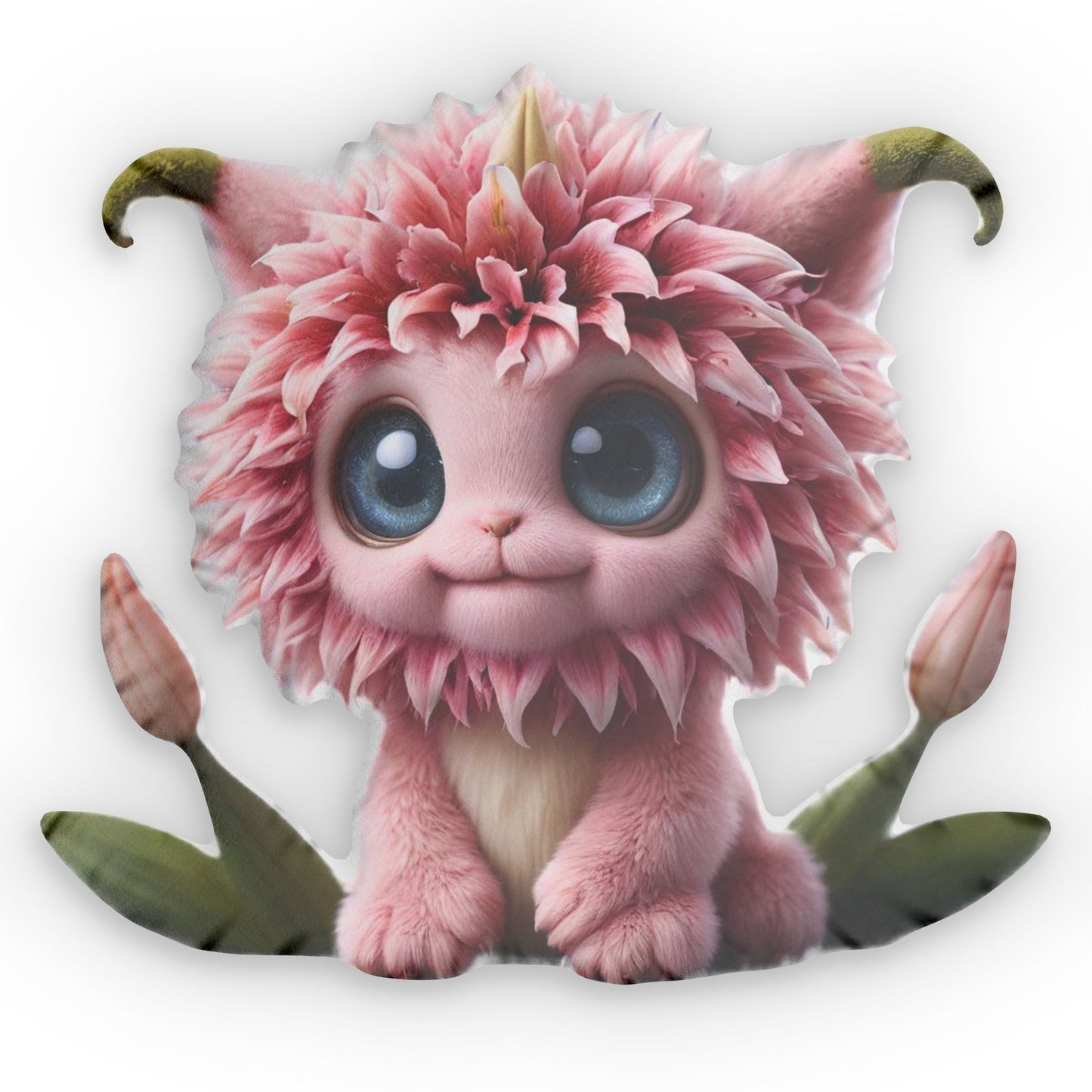 Flower Monster Shaped Pillows