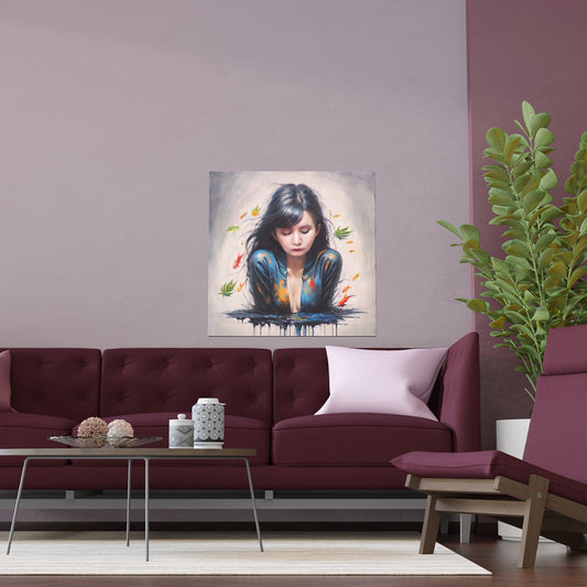 Indoor and Outdoor Silk Posters (Square 20)