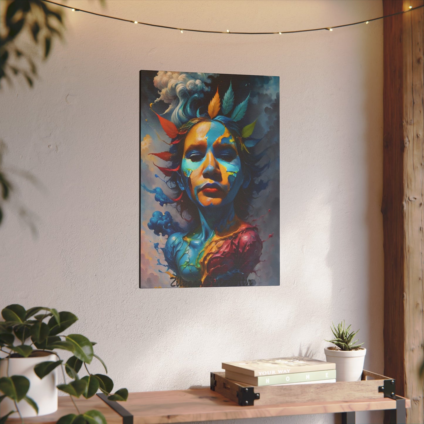 Zilyana Print Canvas