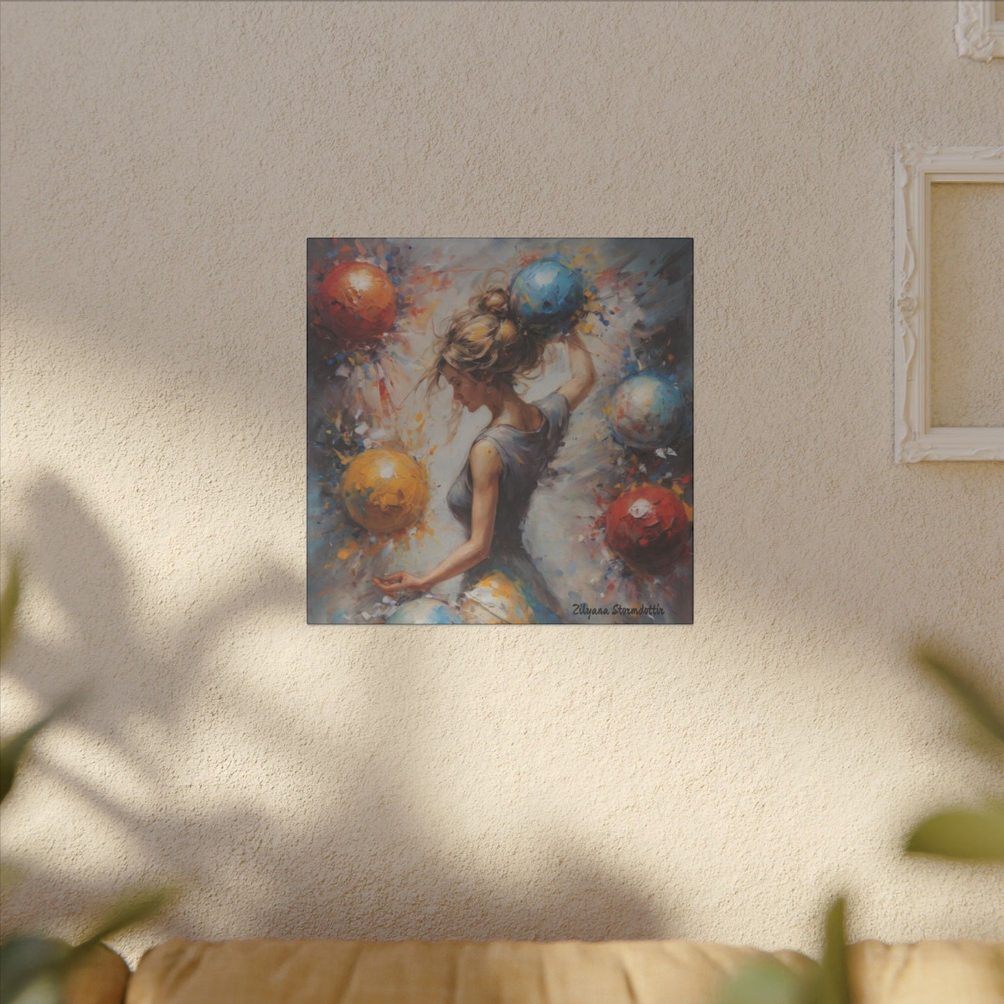 Zilyana Print Canvas