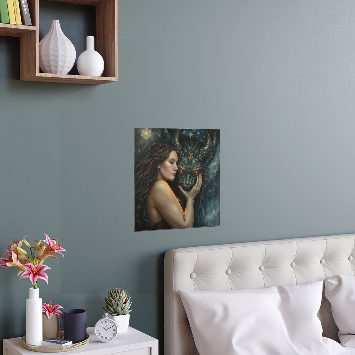 Indoor and Outdoor Silk Posters (Square 3)