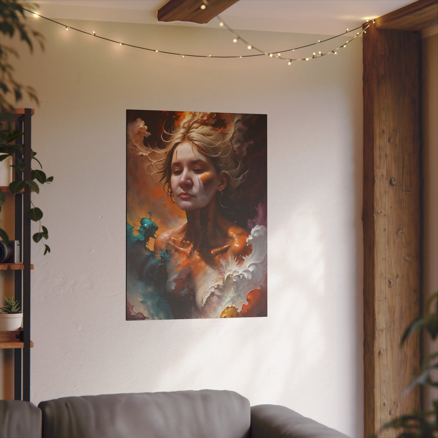 Zilyana Print Canvas