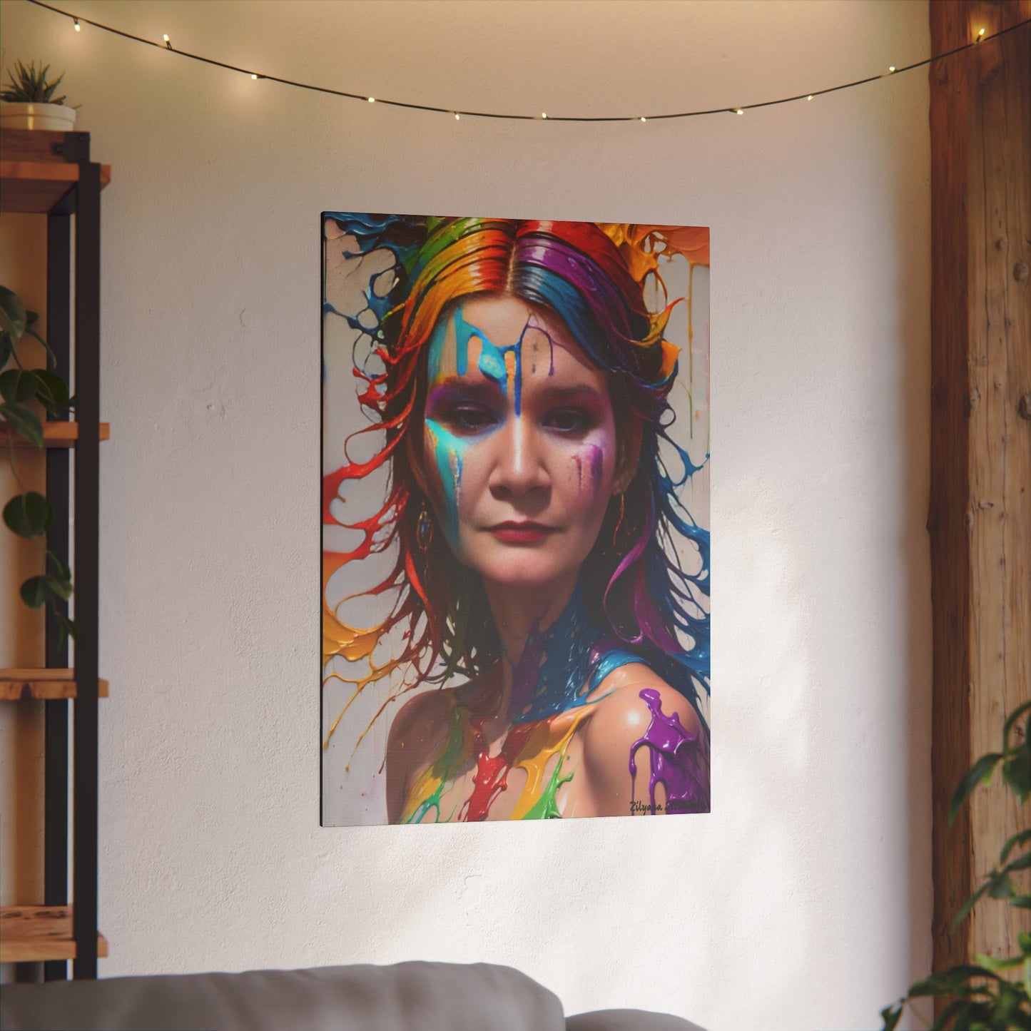 Zilyana Print Canvas