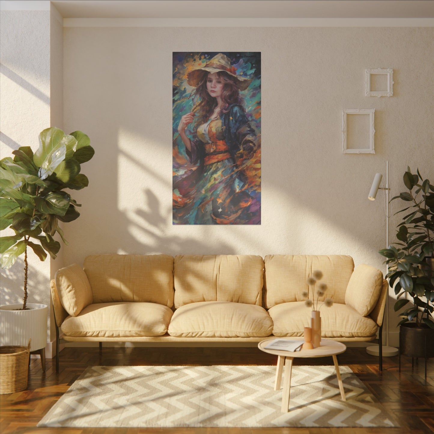 Zilyana Print Canvas