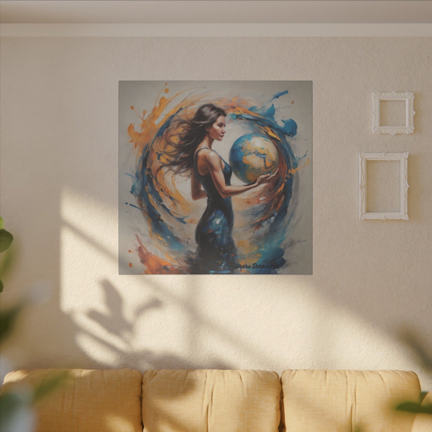 Zilyana Print Canvas