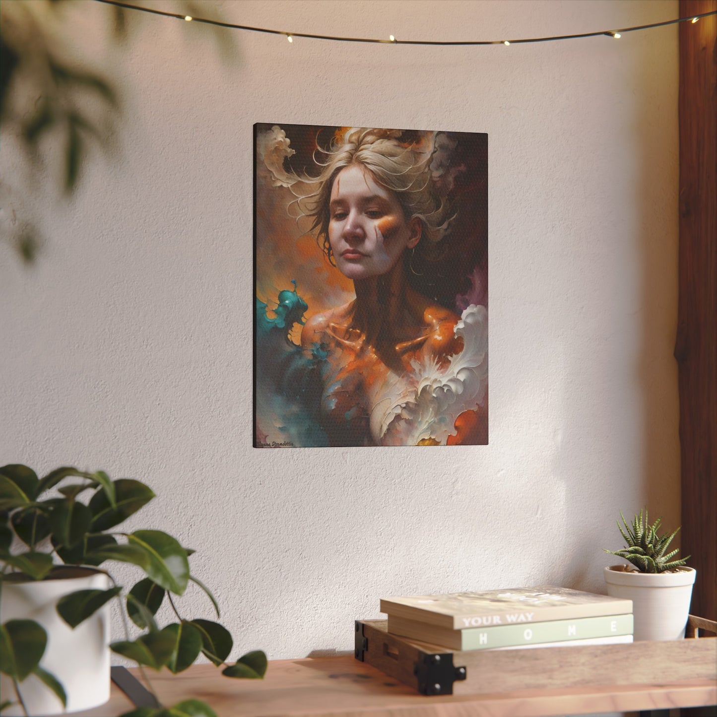 Zilyana Print Canvas