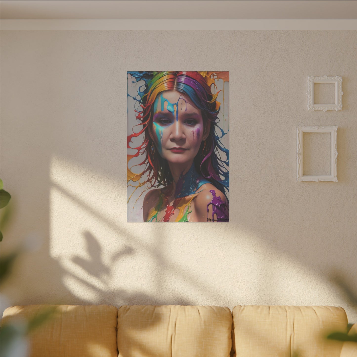 Zilyana Print Canvas