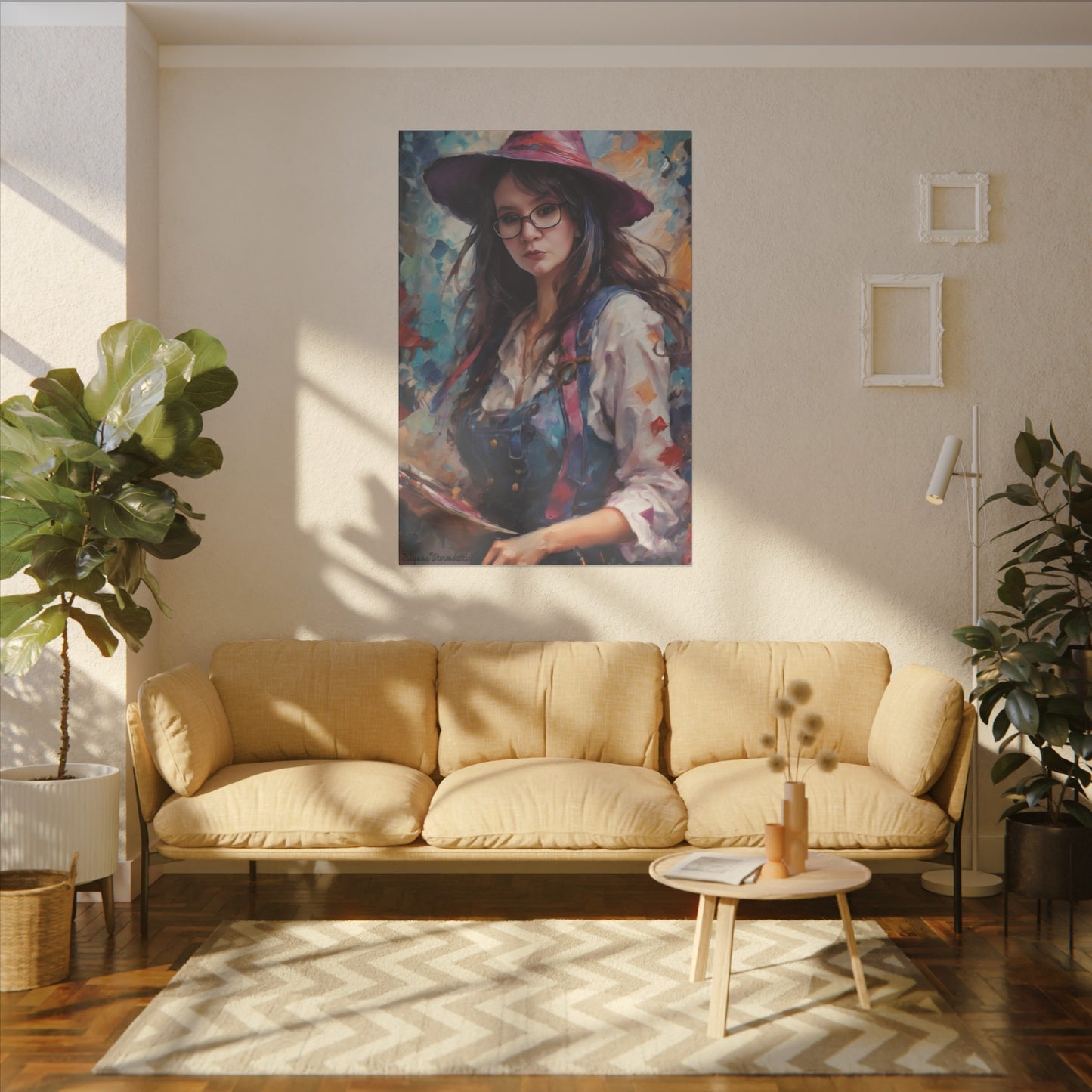 Zilyana Print Canvas