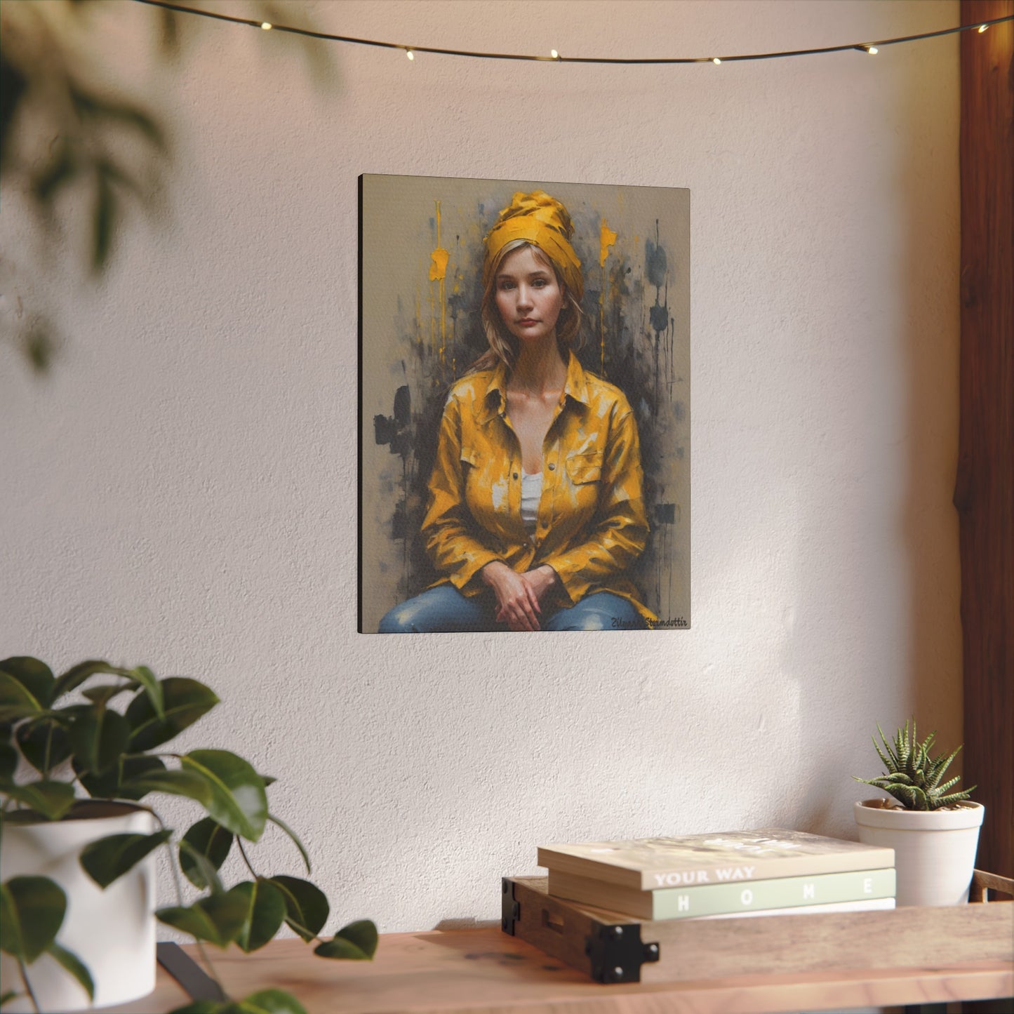 Zilyana Print Canvas