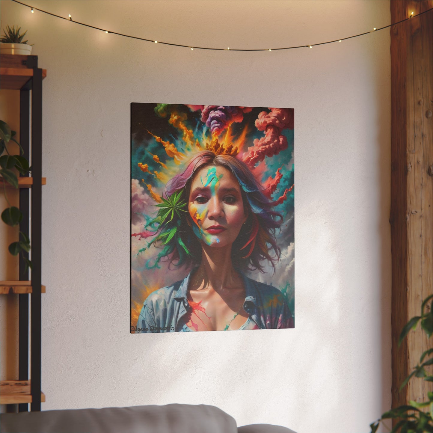 Zilyana Print Canvas