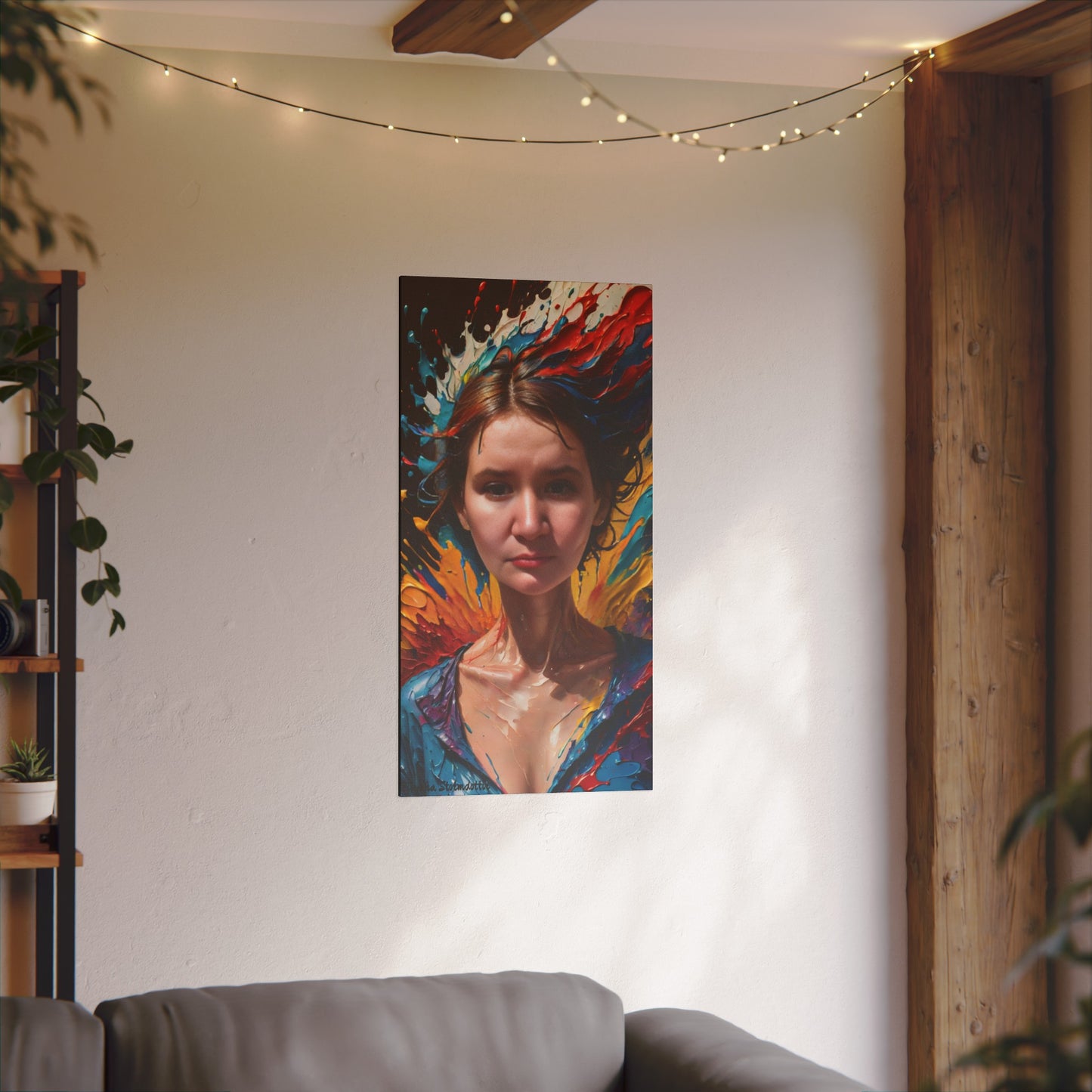 Zilyana Print Canvas