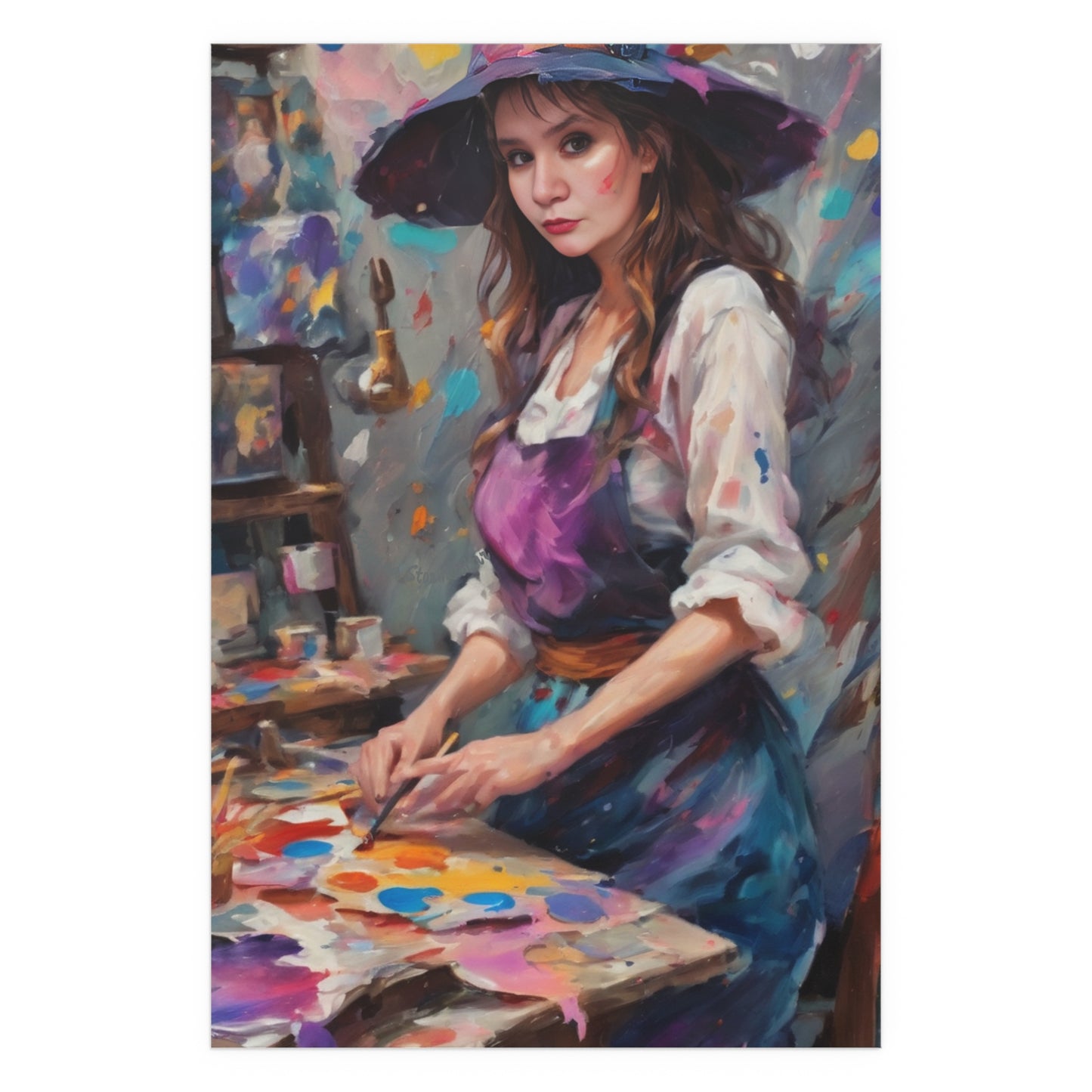 Indoor and Outdoor Silk Posters (Vertical 8)