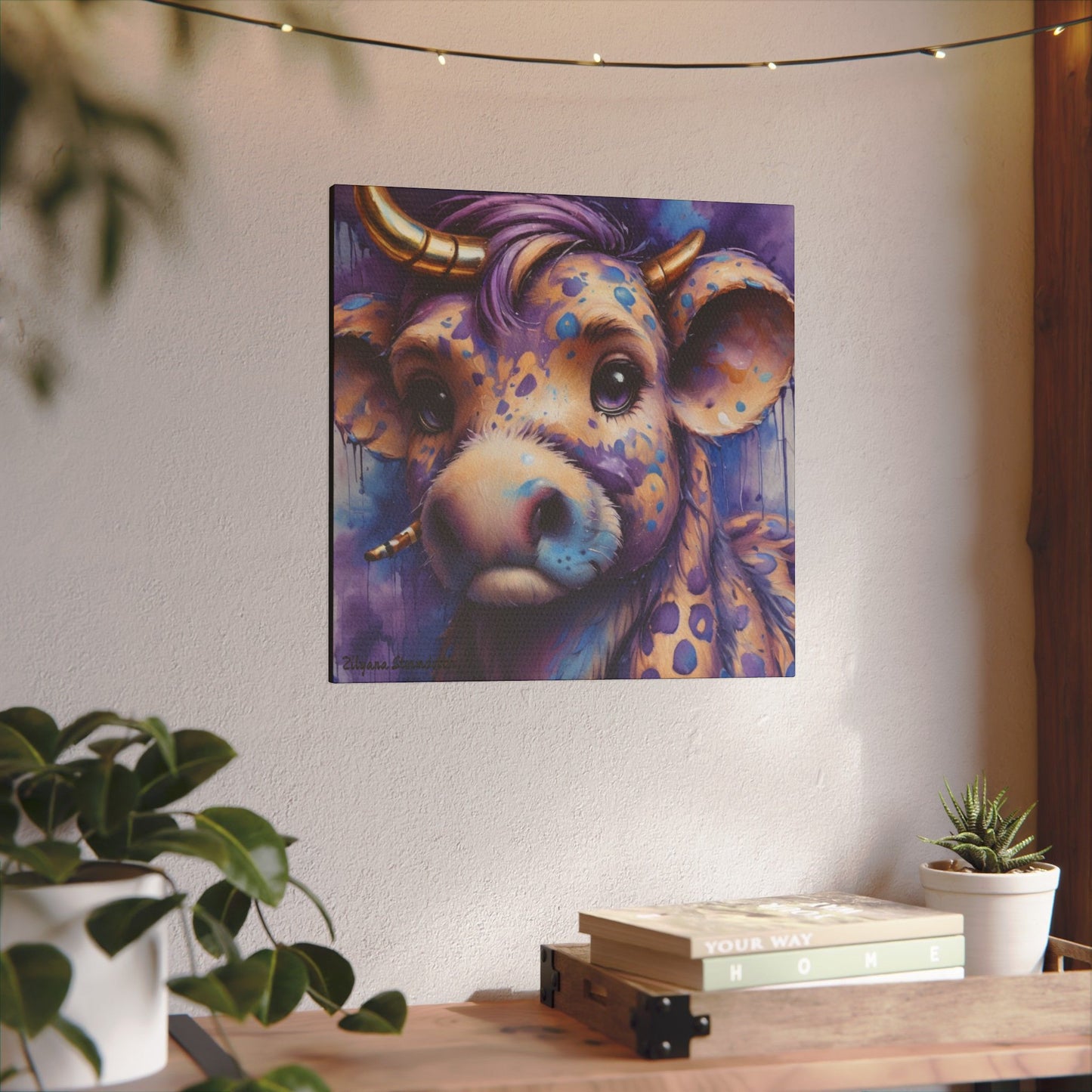 Zilyana Print Canvas