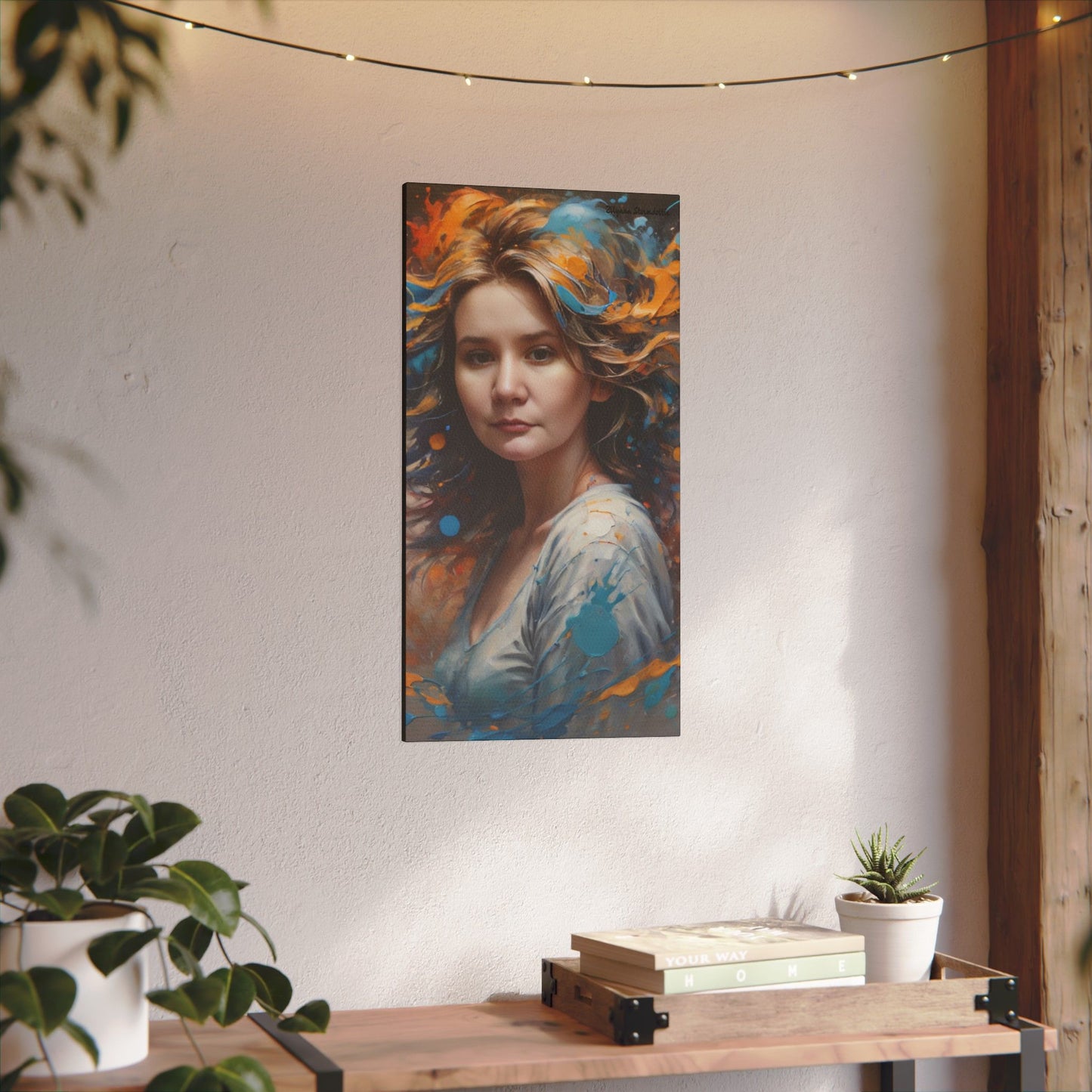 Zilyana Print Canvas