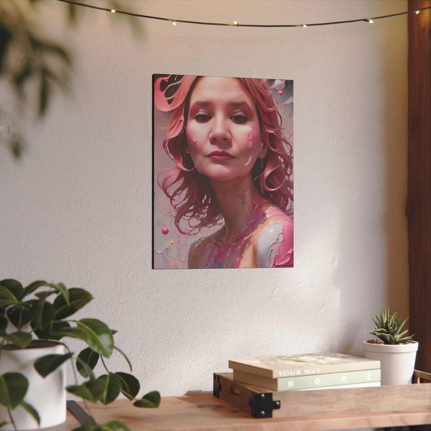 Zilyana Print Canvas