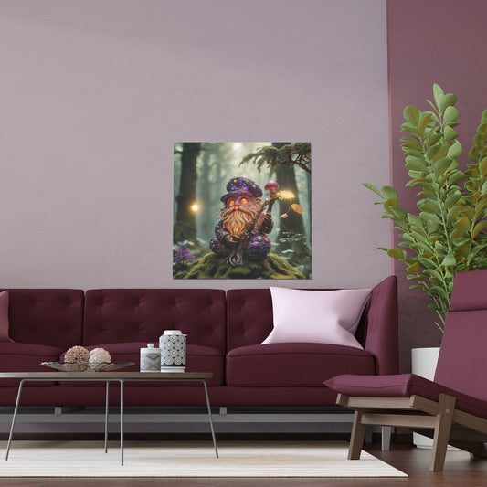 Indoor and Outdoor Silk Posters (Square 6)