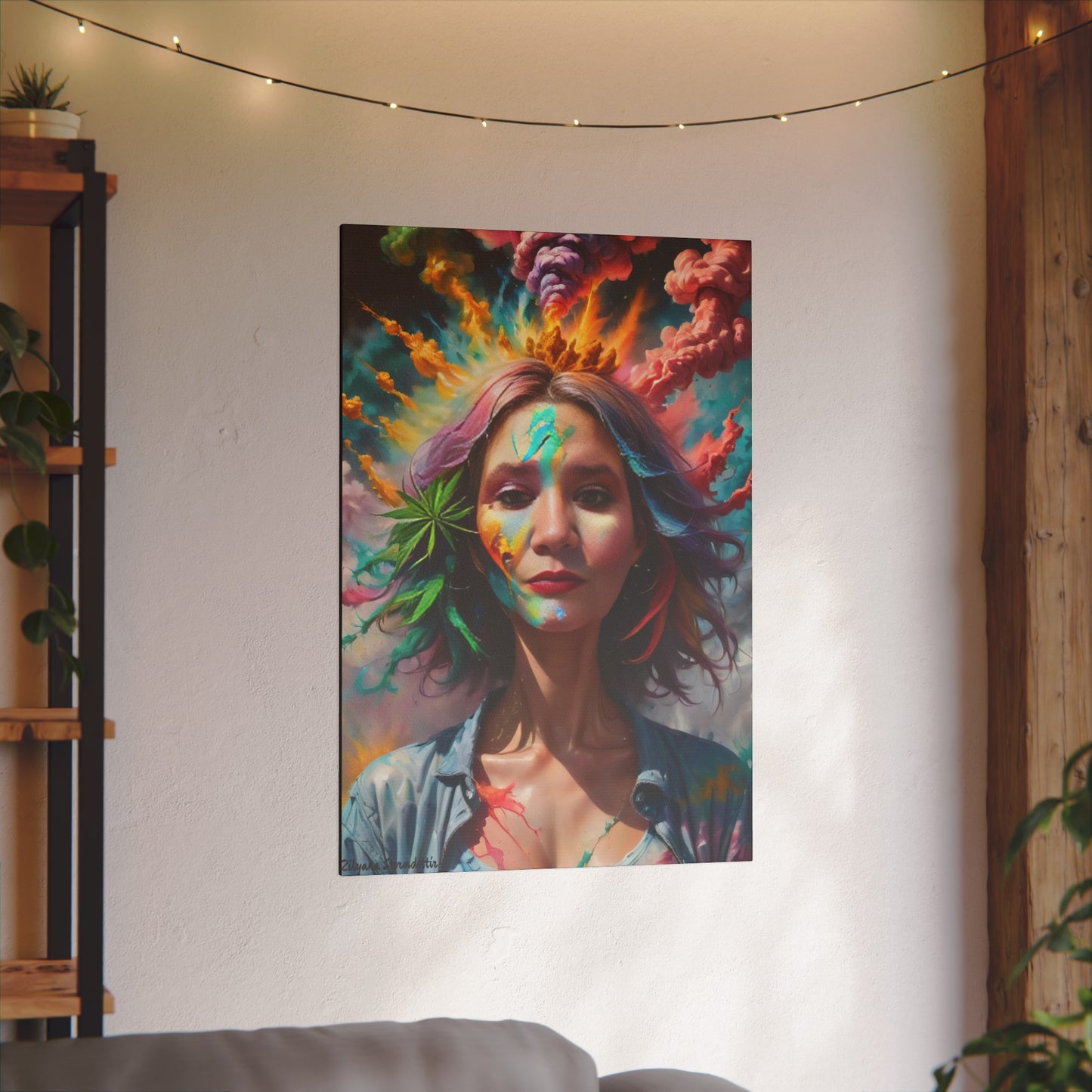 Zilyana Print Canvas