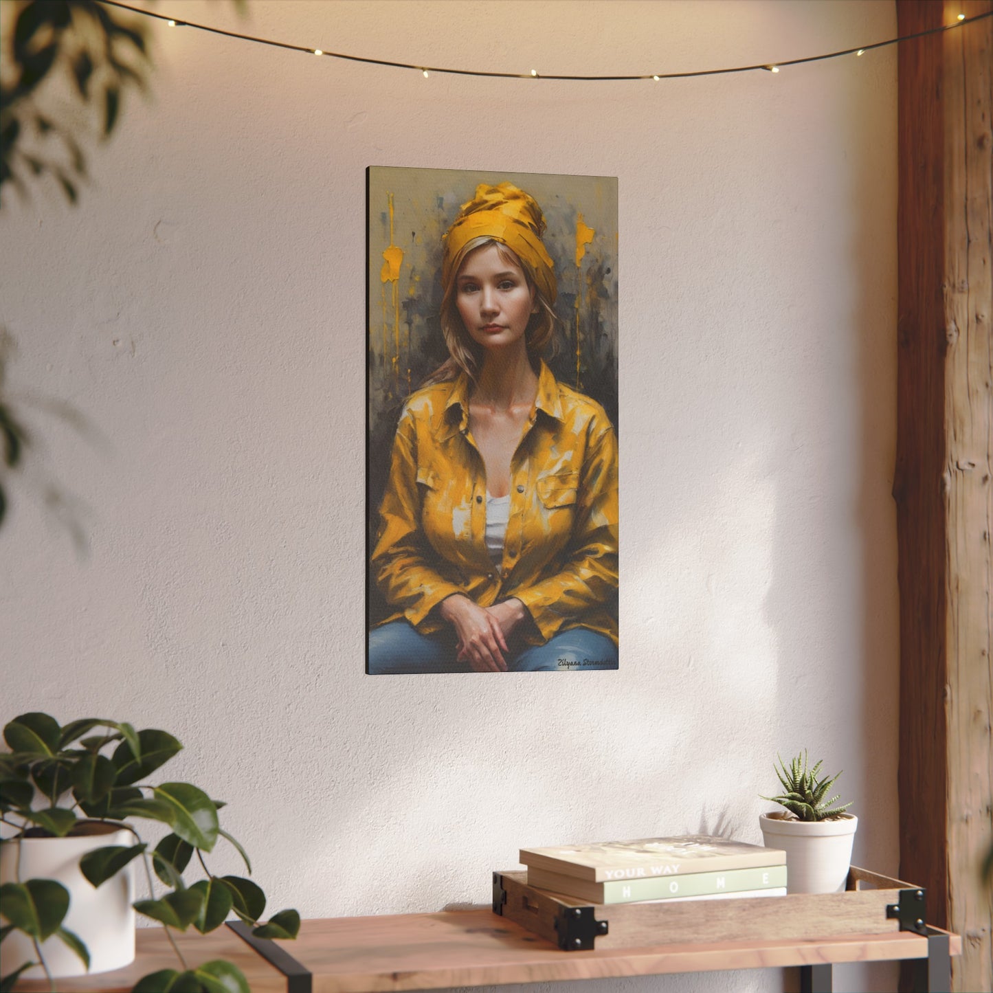 Zilyana Print Canvas