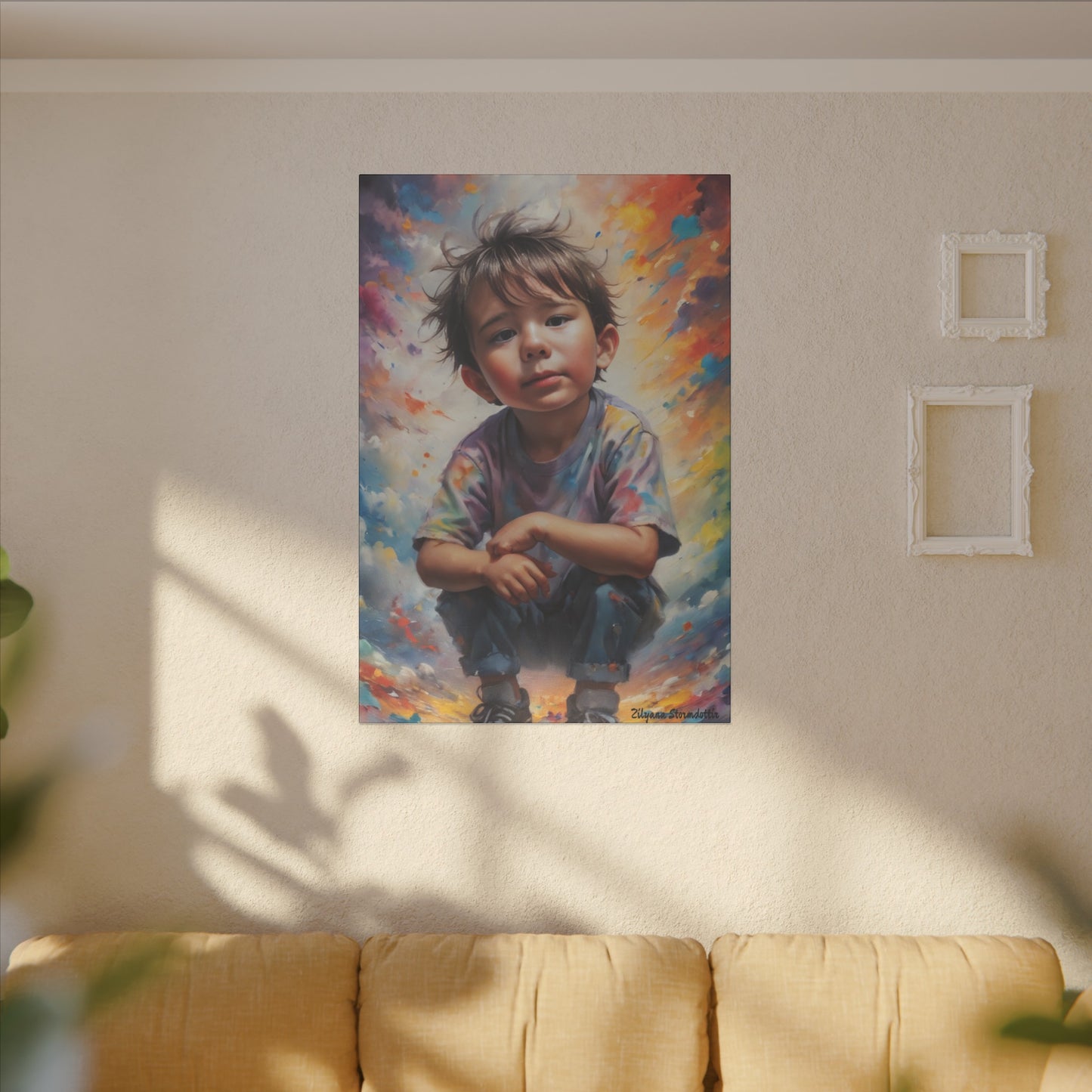 Zilyana Print Canvas