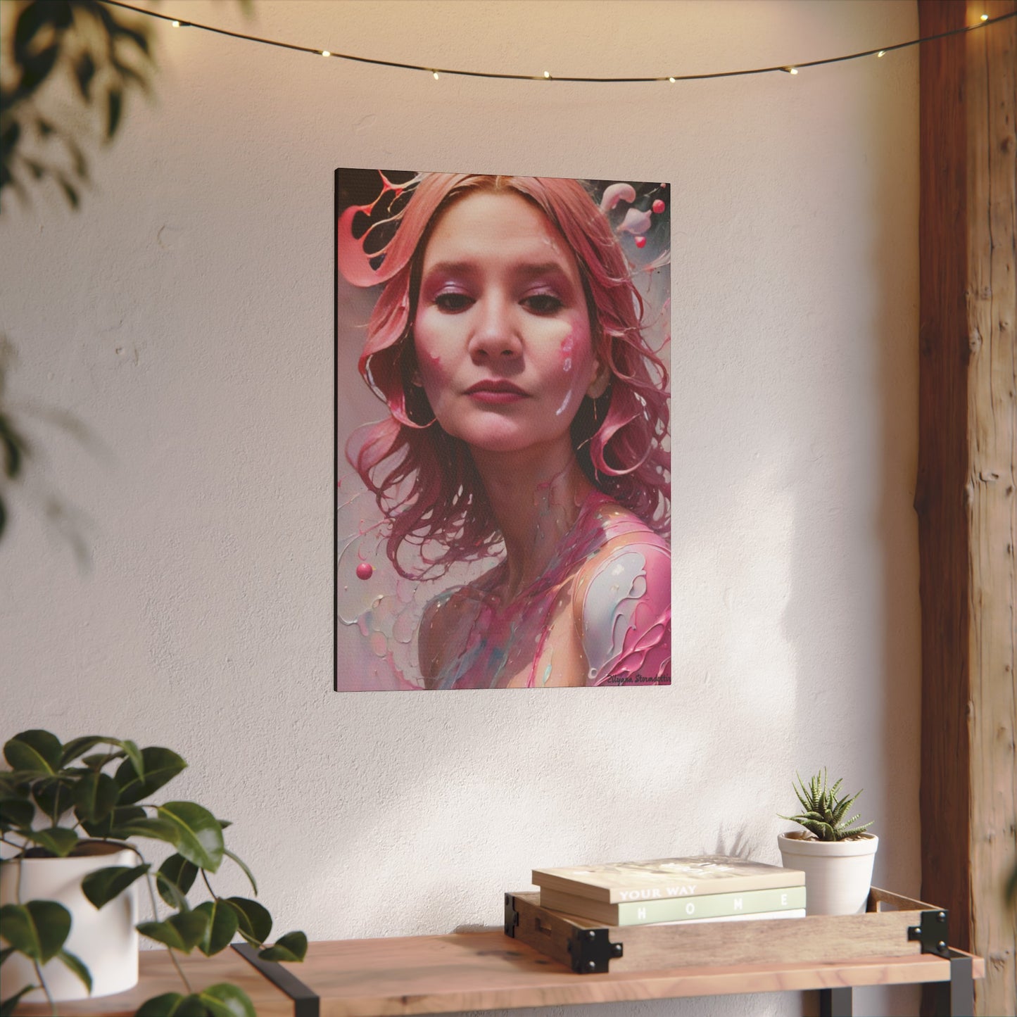 Zilyana Print Canvas