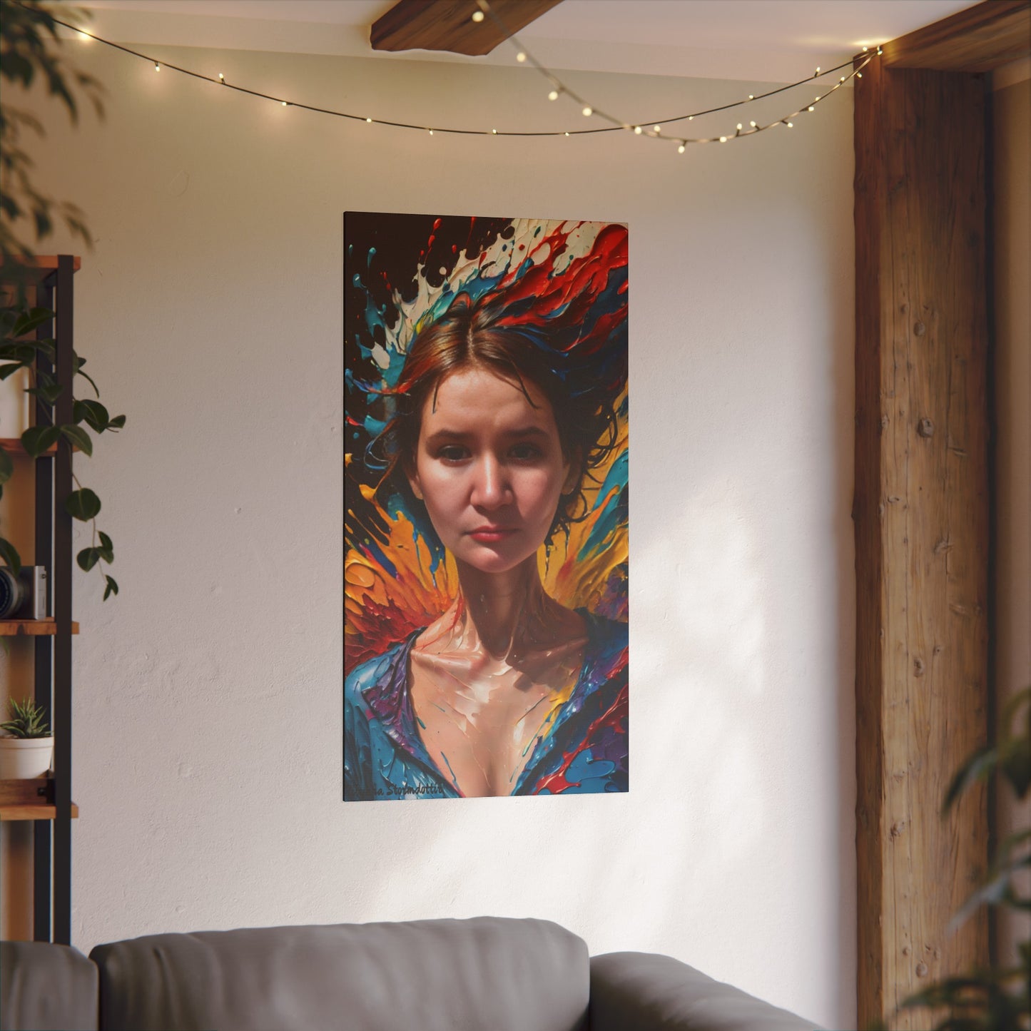 Zilyana Print Canvas