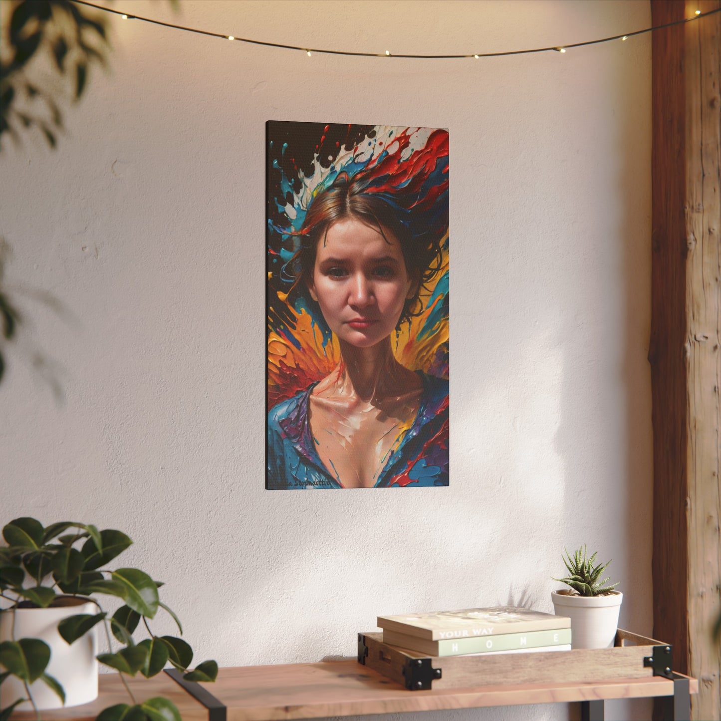 Zilyana Print Canvas