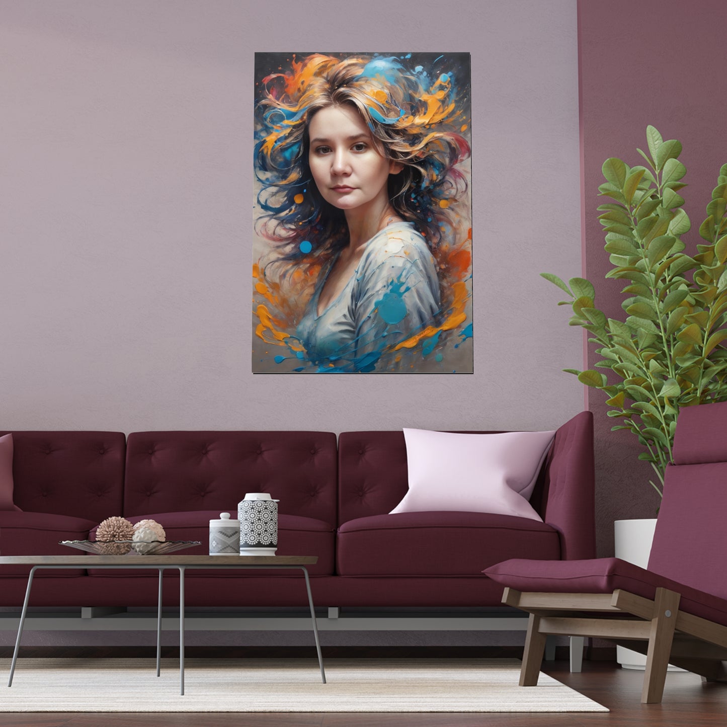 Indoor and Outdoor Silk Posters (Vertical 45)