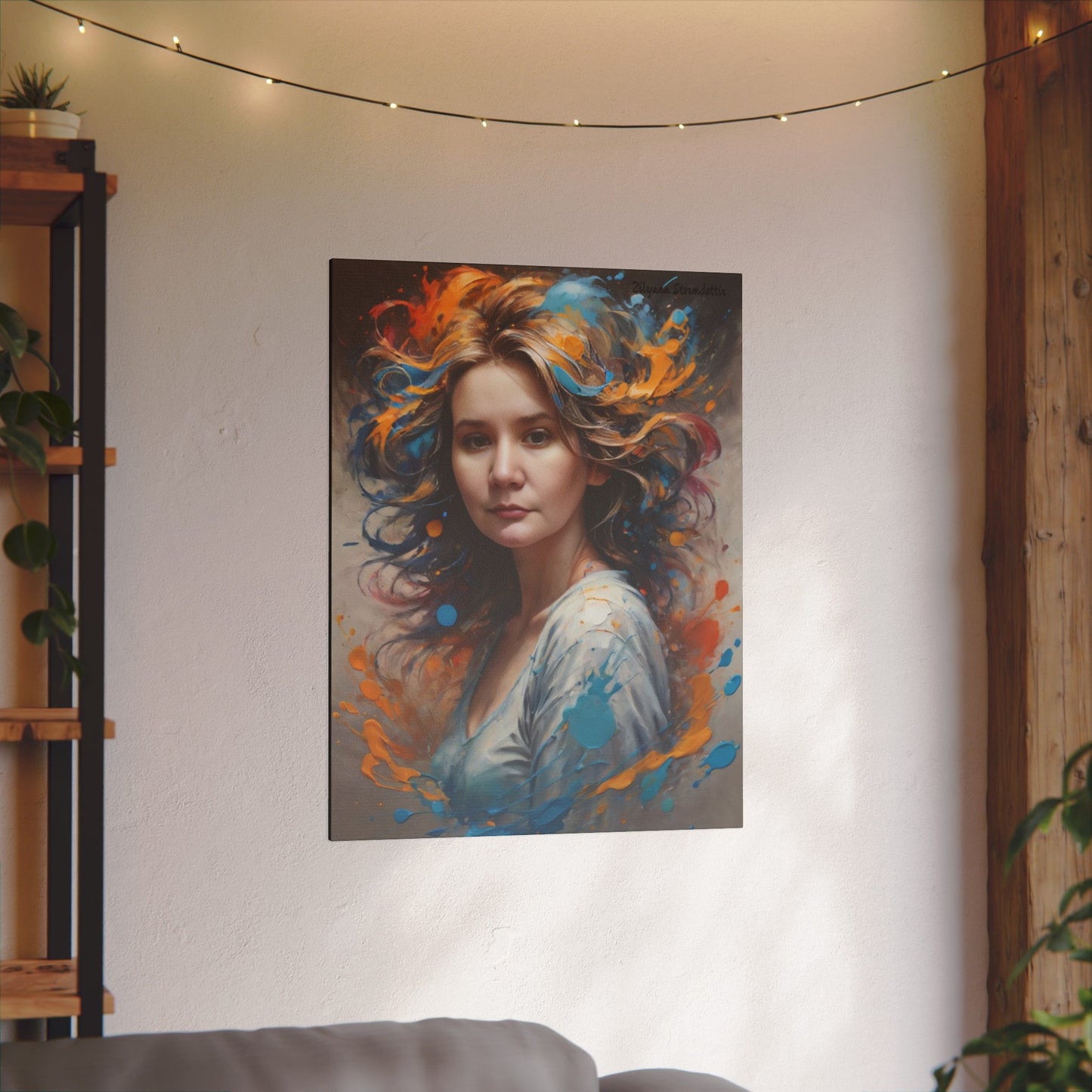 Zilyana Print Canvas