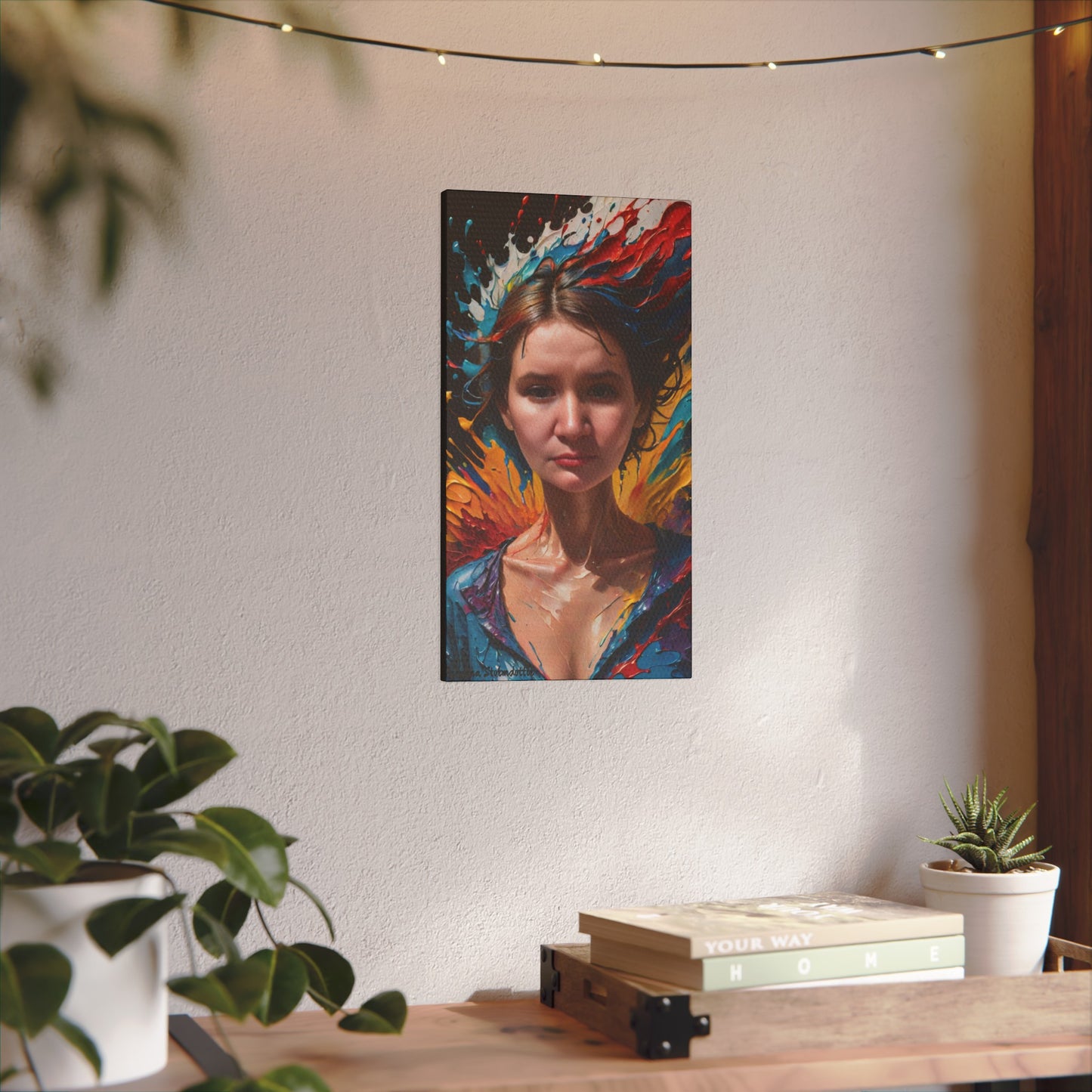 Zilyana Print Canvas