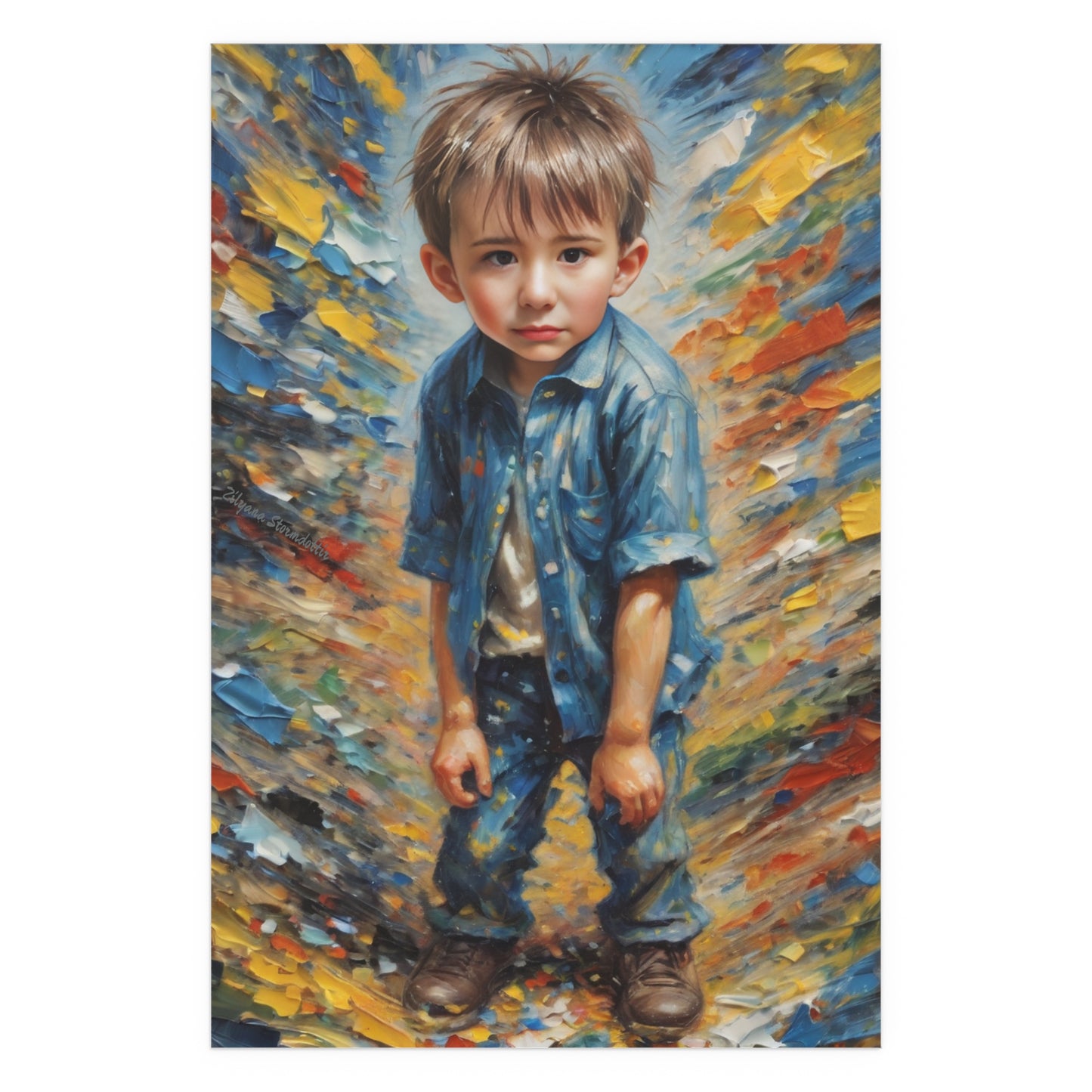 Indoor and Outdoor Silk Posters (Vertical 15)