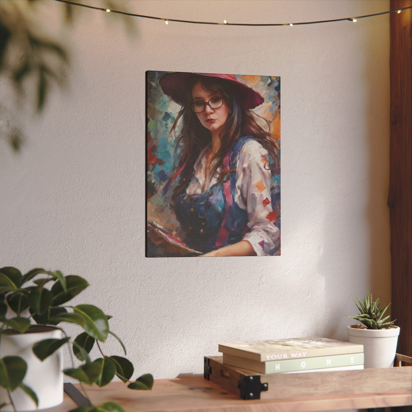 Zilyana Print Canvas