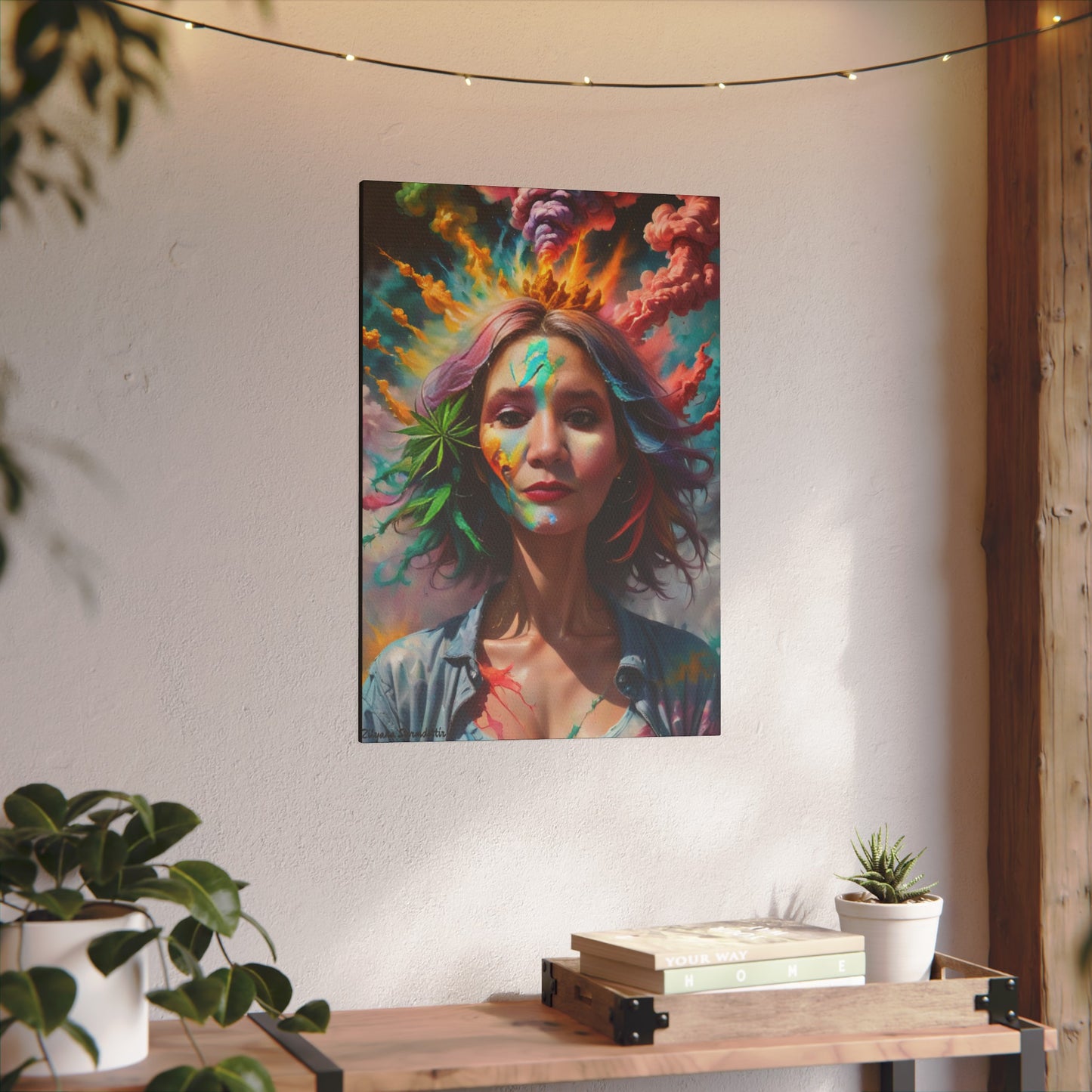 Zilyana Print Canvas