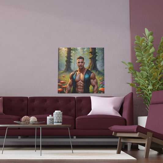 Indoor and Outdoor Silk Posters (Square 28)